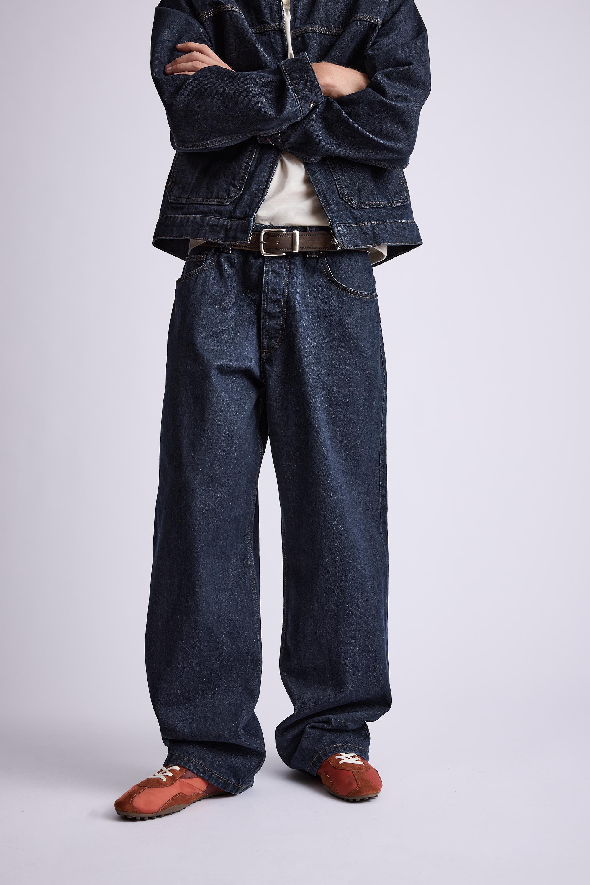 Relaxed fit jeans — Navy
