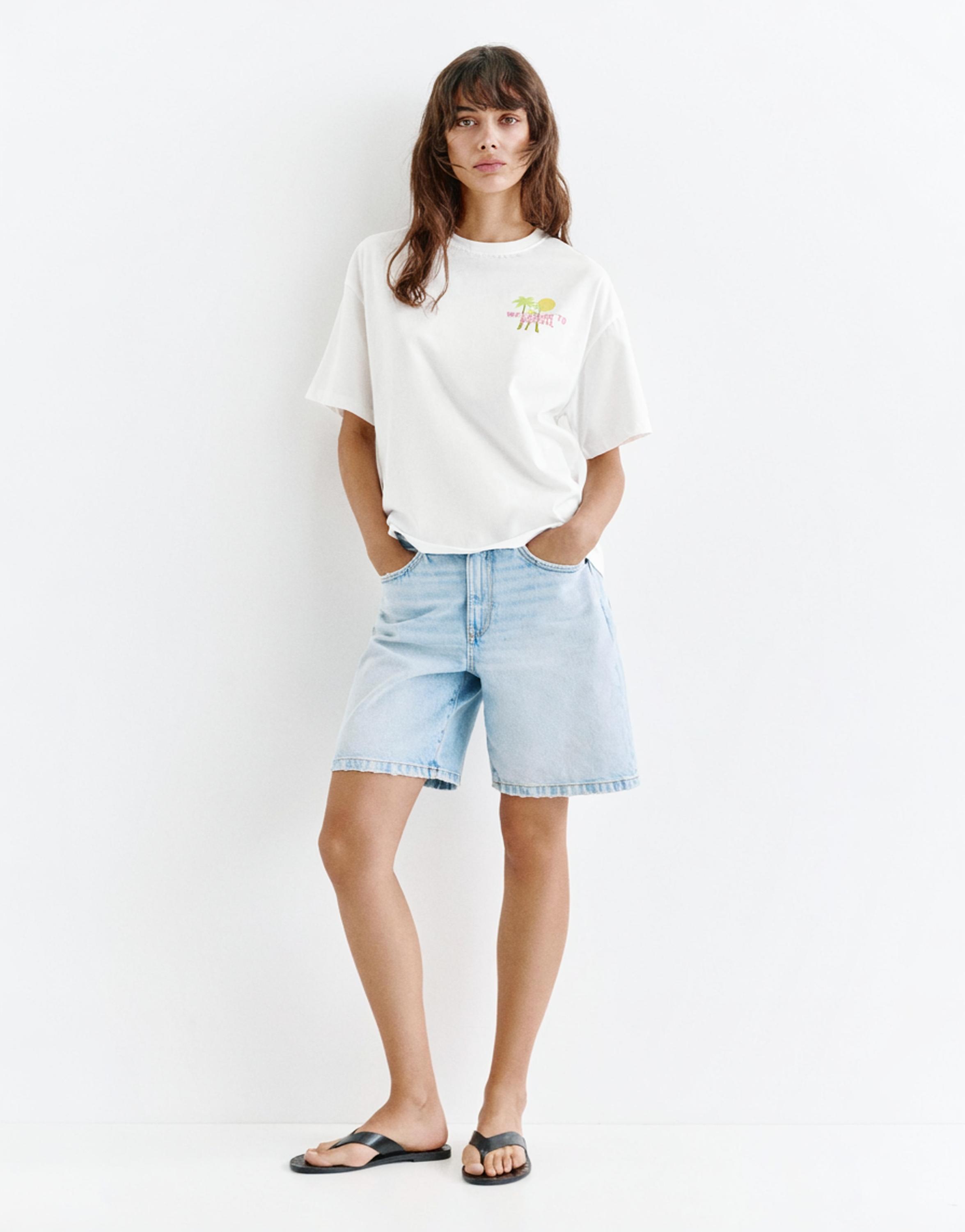 Brazil graphic T-shirt — Ice