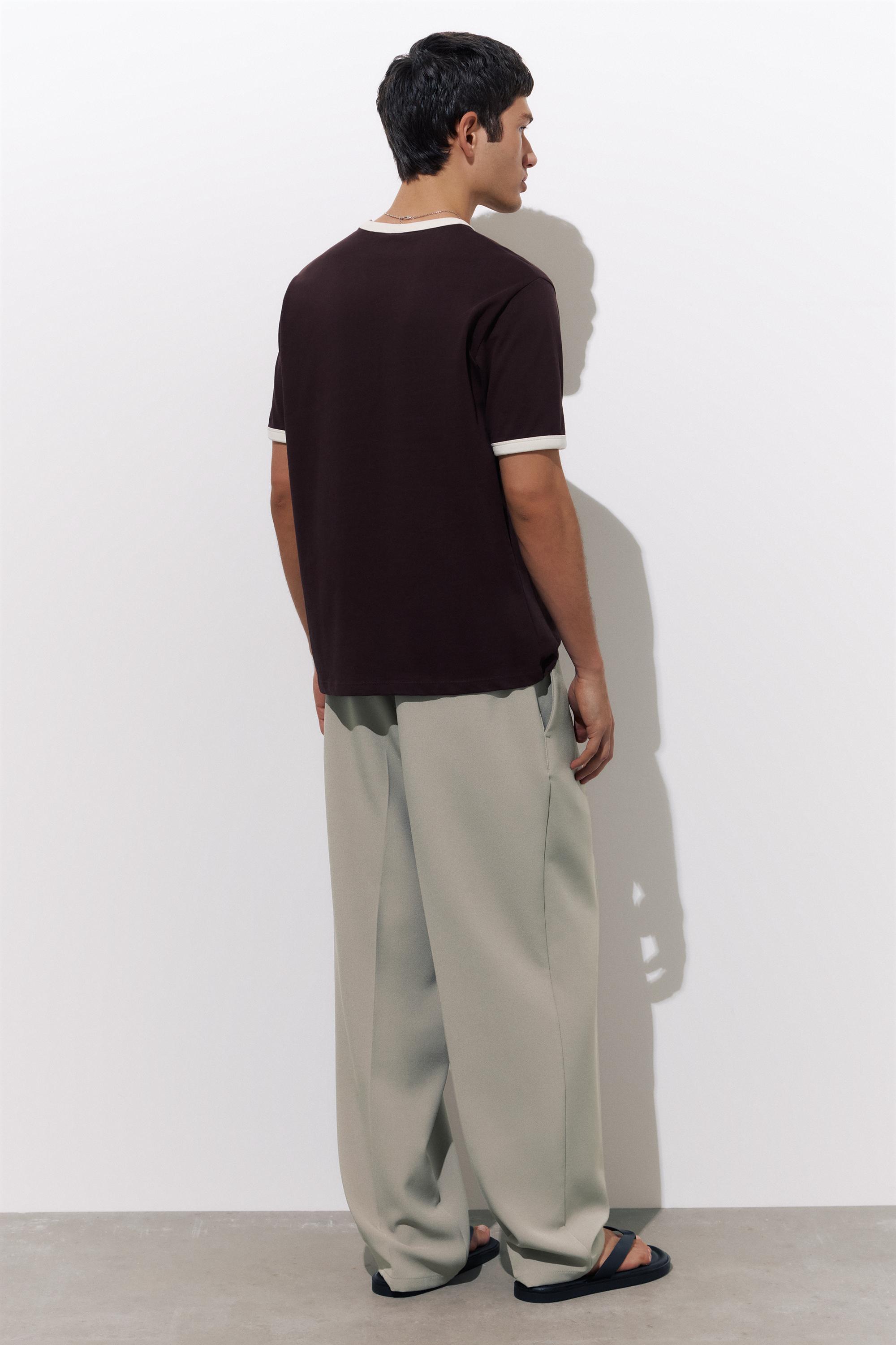 Tailored trousers — Taupe
