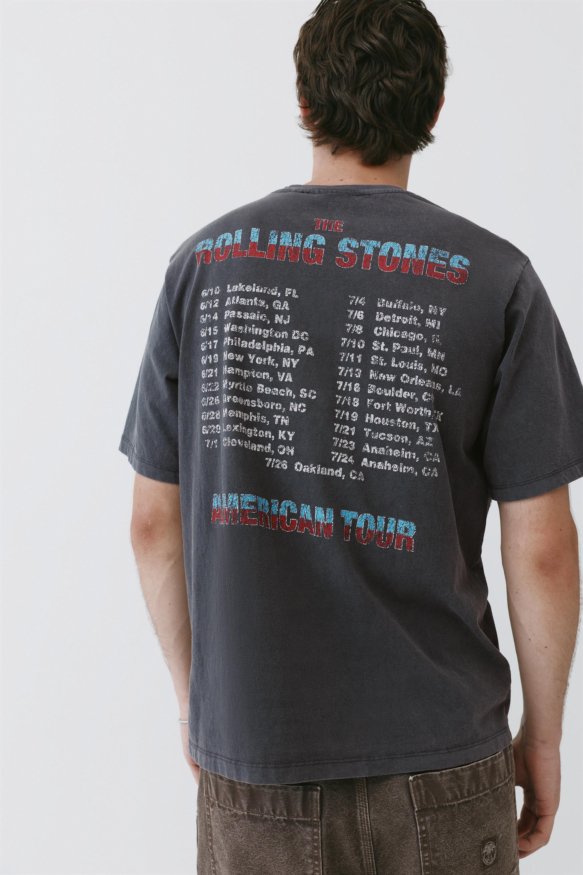 Rolling Stones T-shirt — Dark anthracite