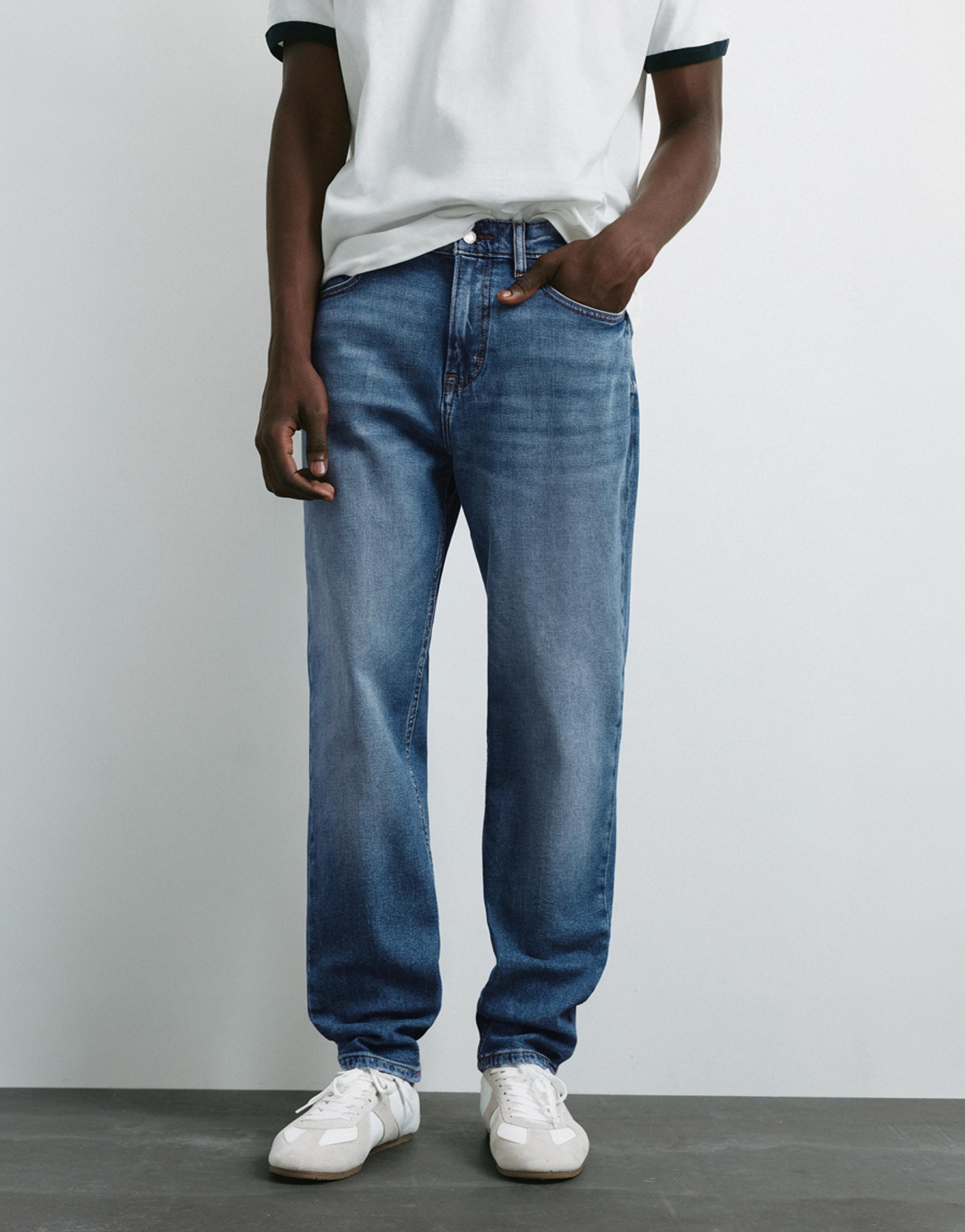 Slim fit jeans — Medium blue
