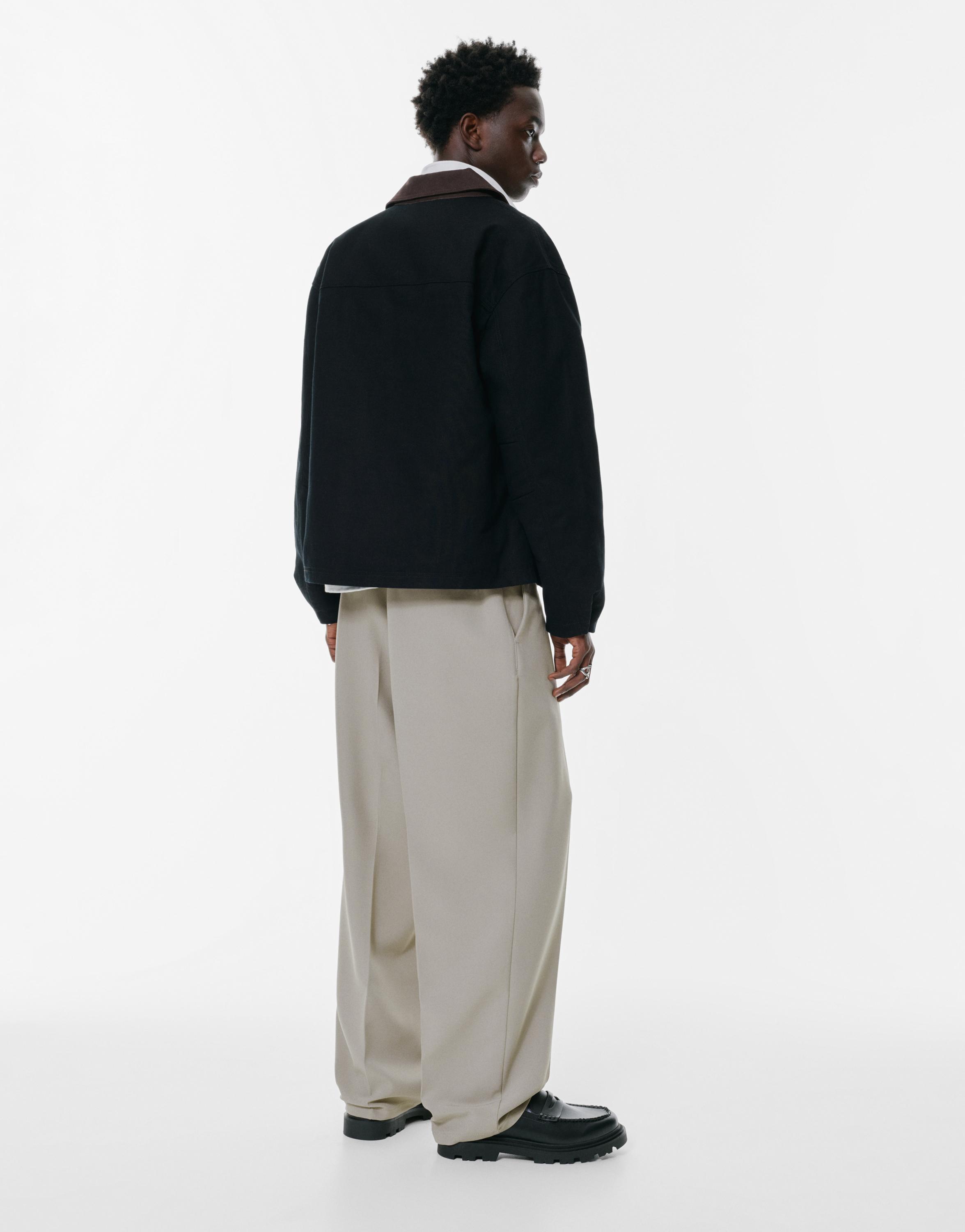 Tailored trousers — Taupe