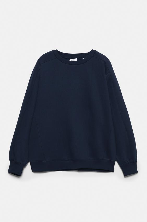 Oversize polar sweatshirt
