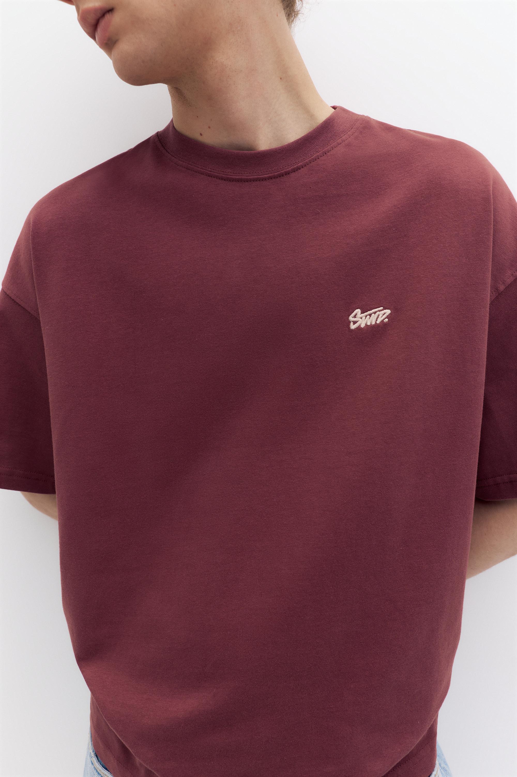 STWD logolu salaş t-shirt - Görsel 3