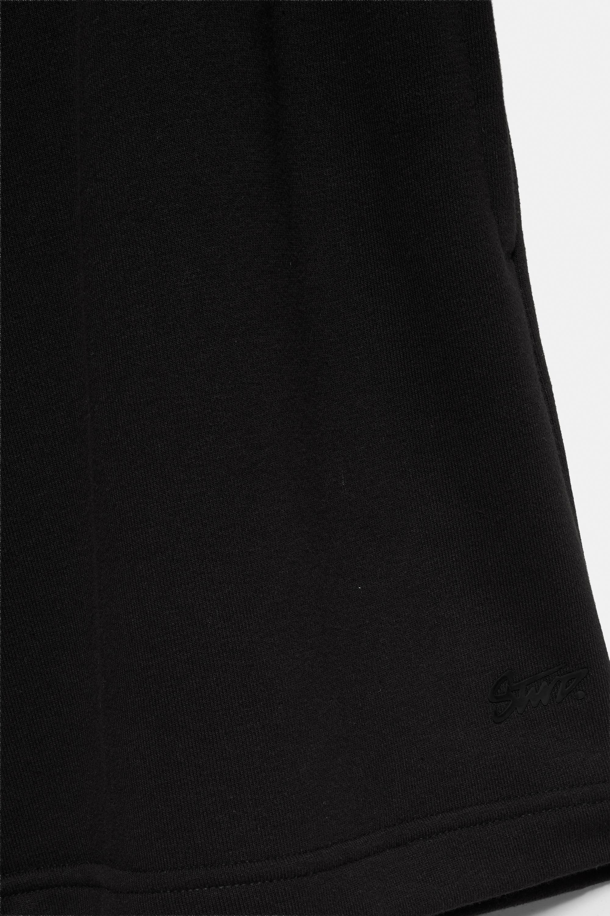 STWD jogger Bermuda shorts — Black