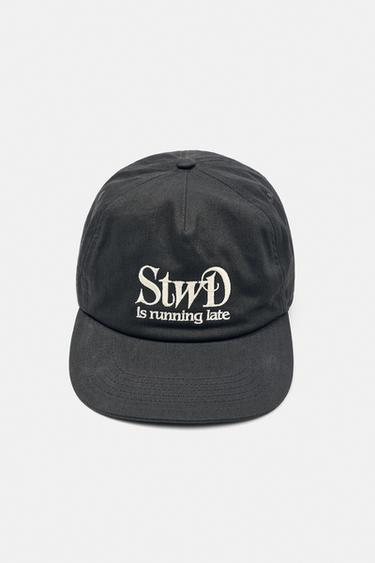 STWD embroidered cap — Dark grey 1