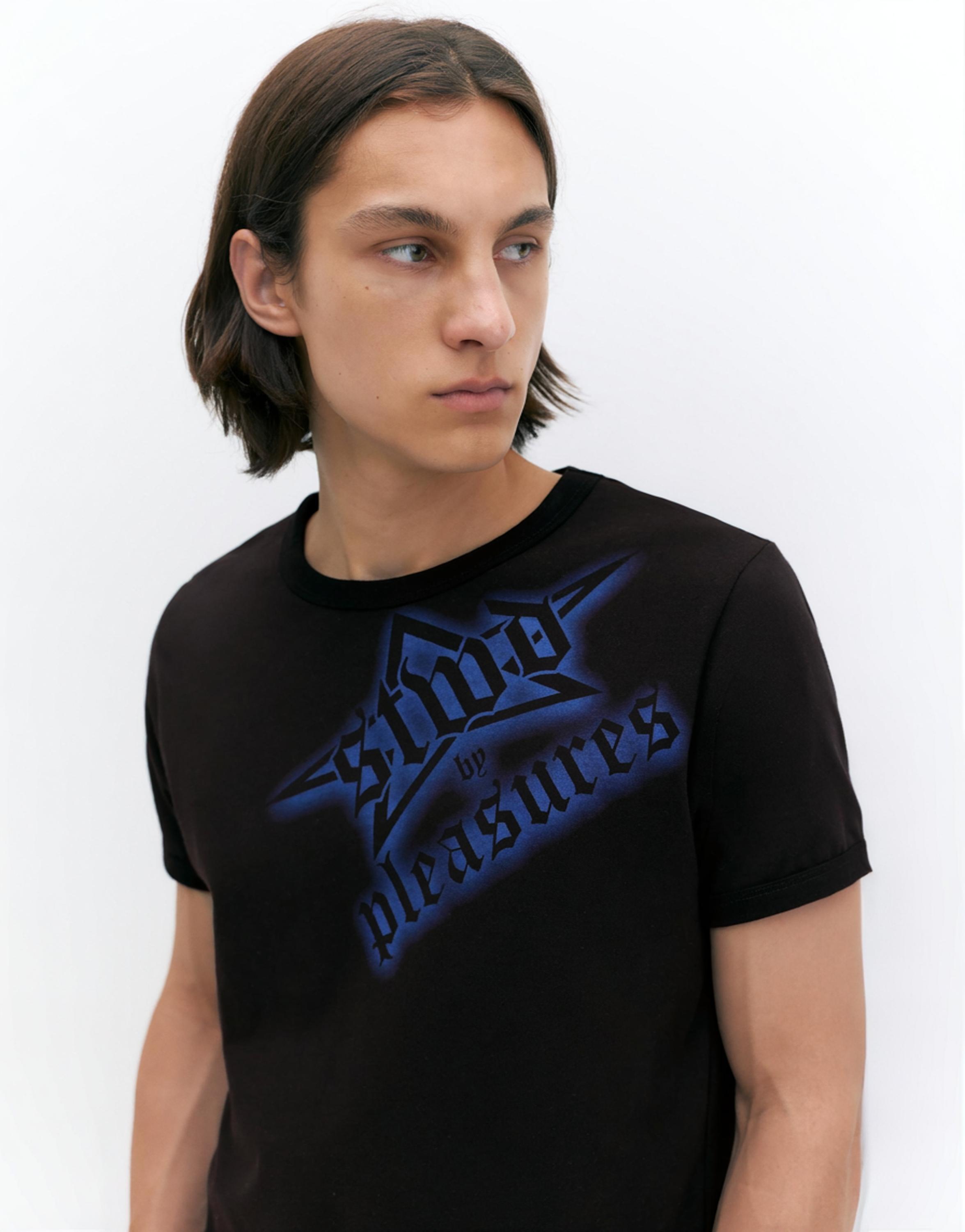 Pleasures x STWD T-shirt — Black