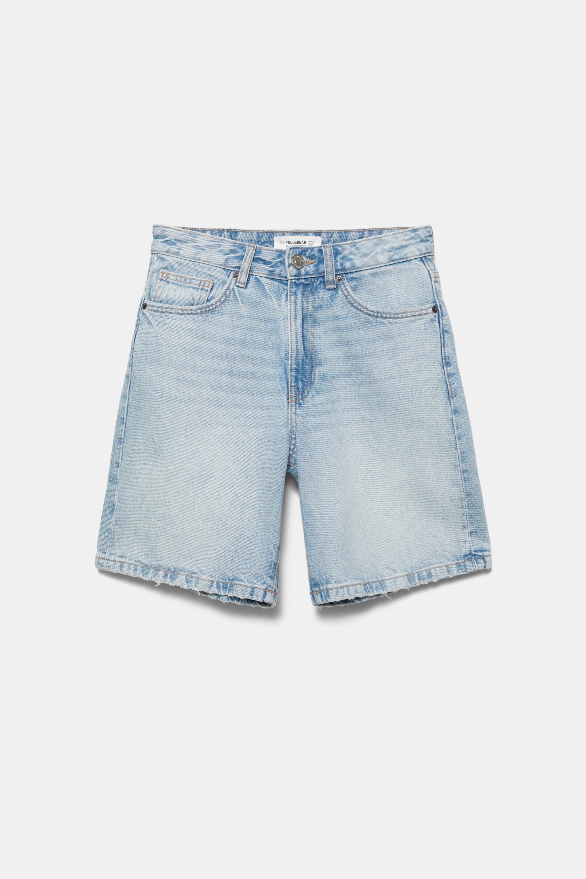 Denim bermuda - Görsel 5