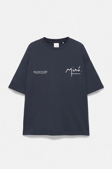 Miró relaxed fit T-shirt — Navy 7