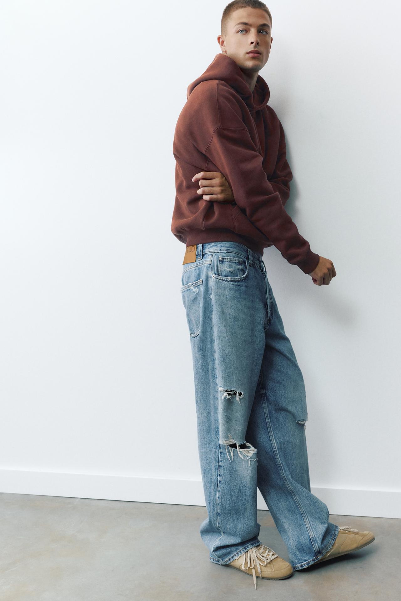 Boxy fit hoodie — Chocolate