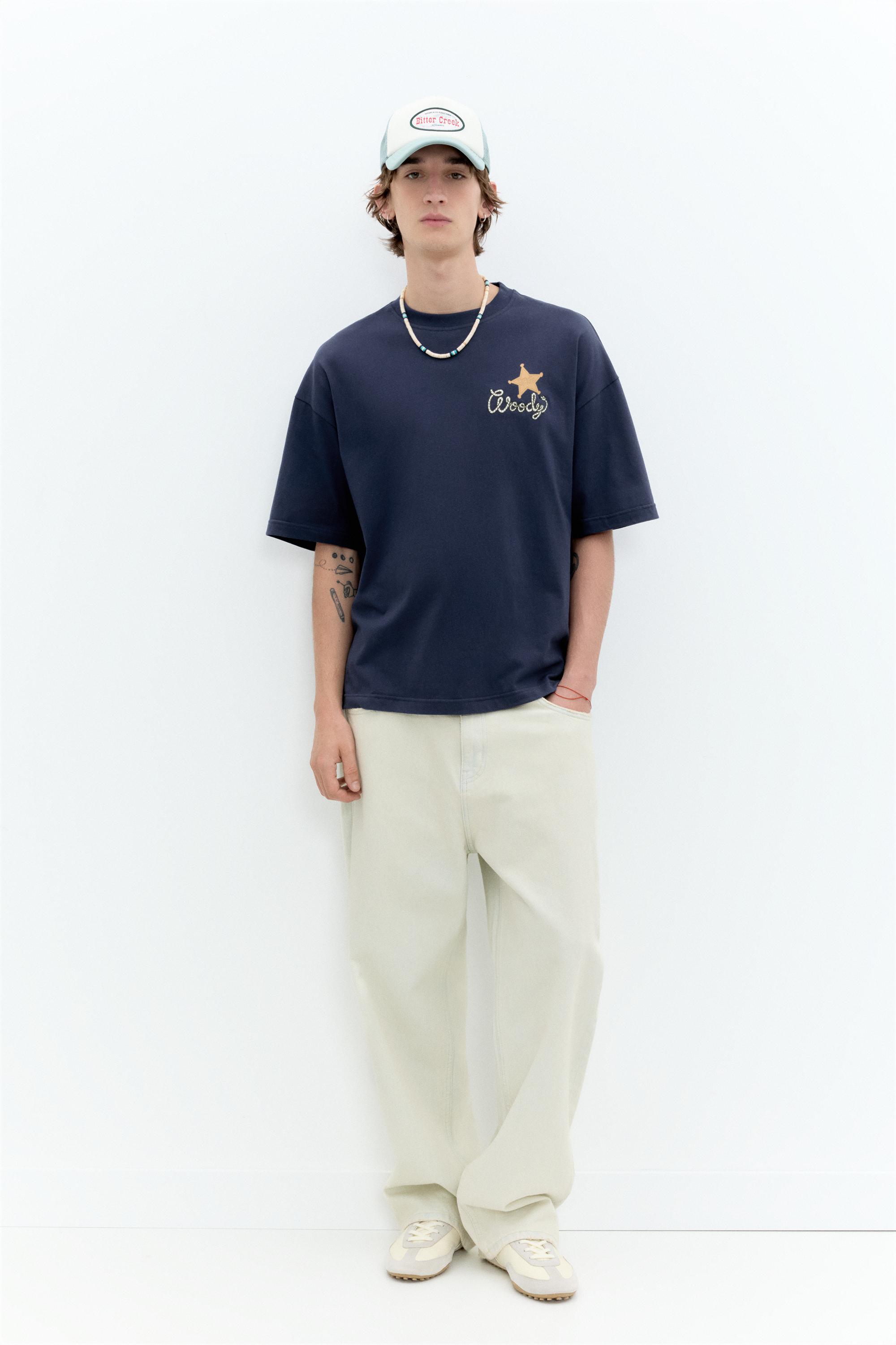 Toy Story Woody T-shirt — Navy