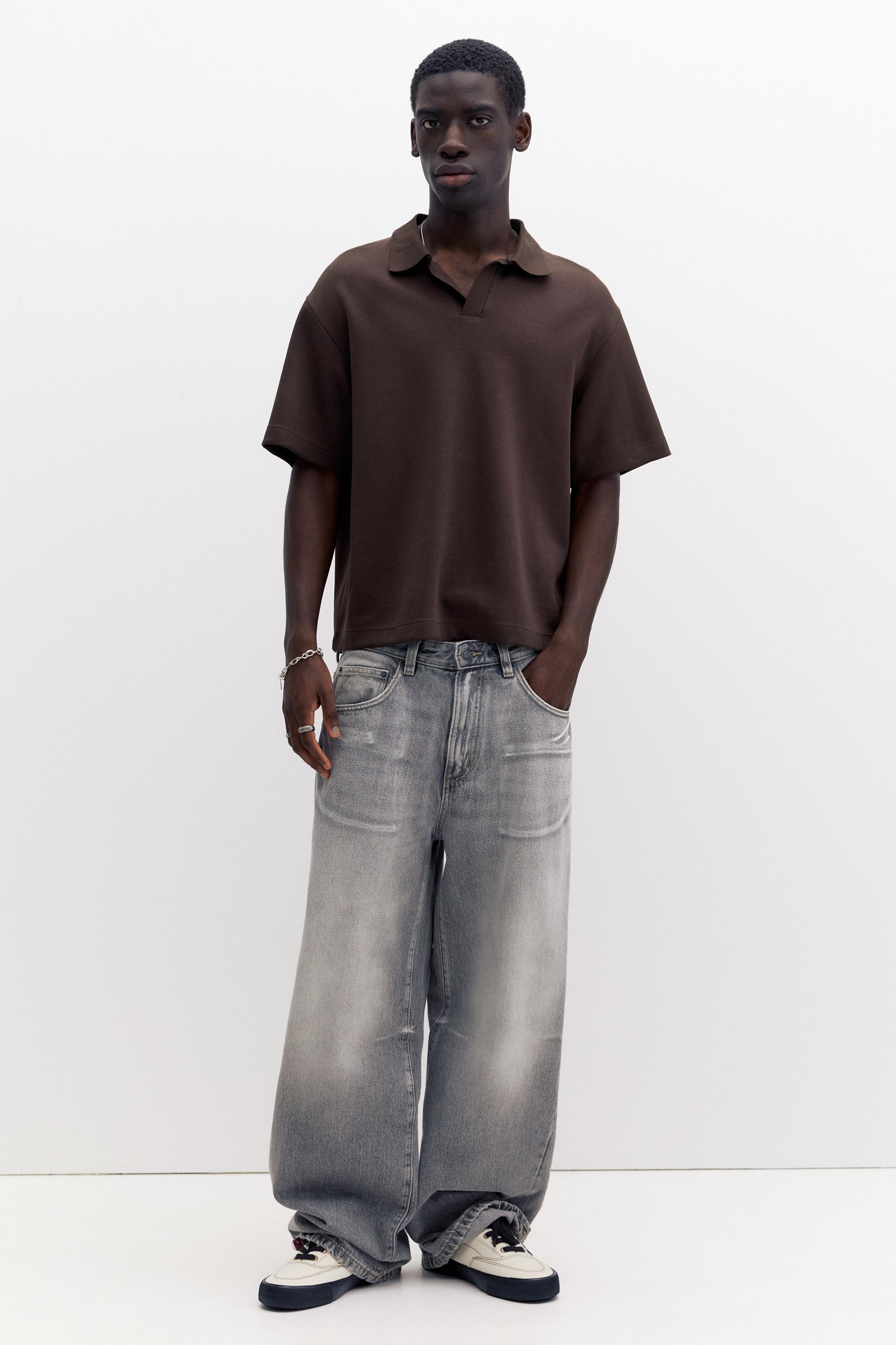 Kısa kollu interlok polo - Görsel 34