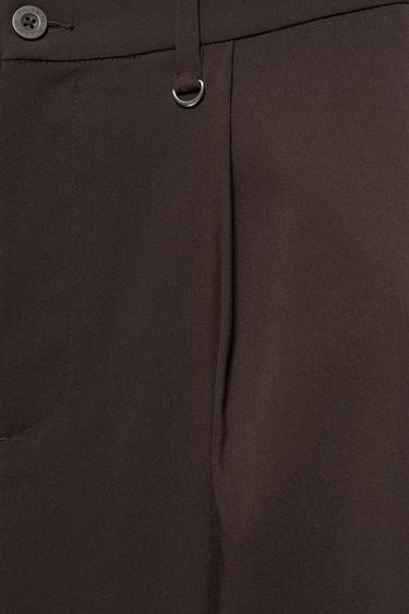 Tailored darted trousers — Brown 9