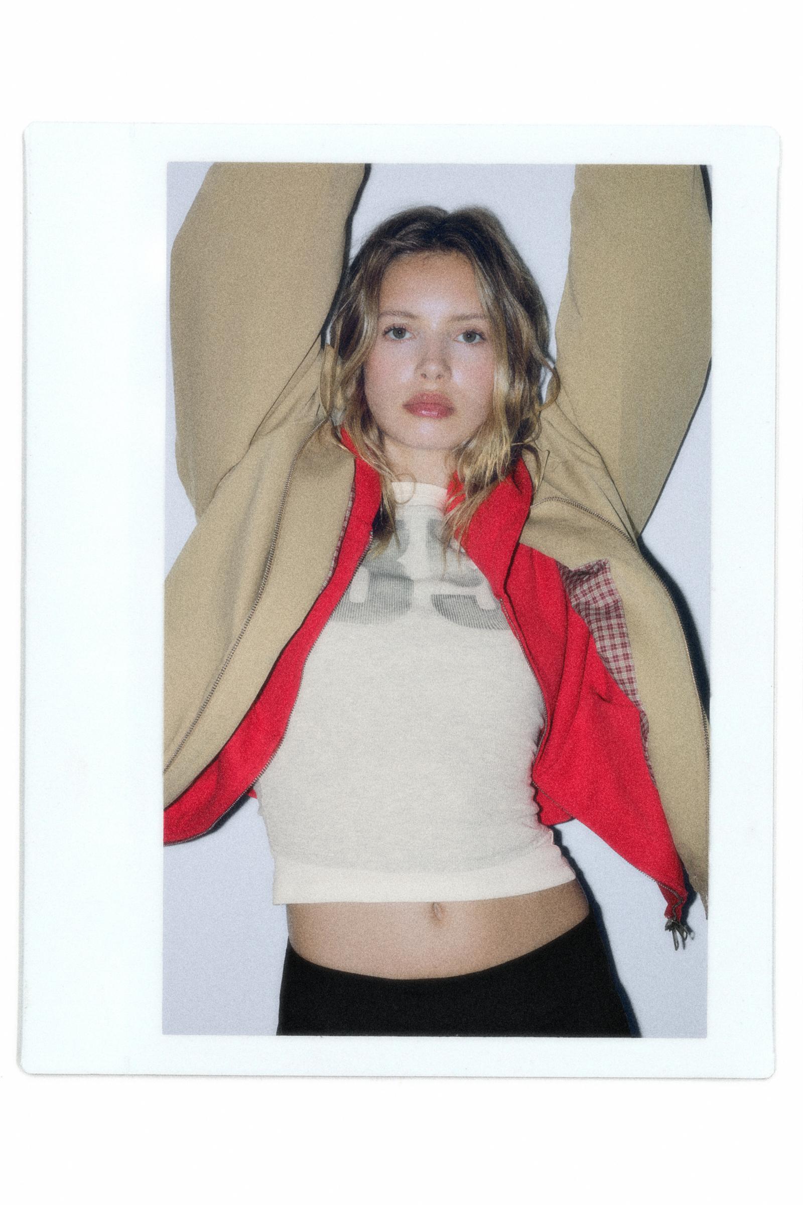 100% cotton jacket — Sand
