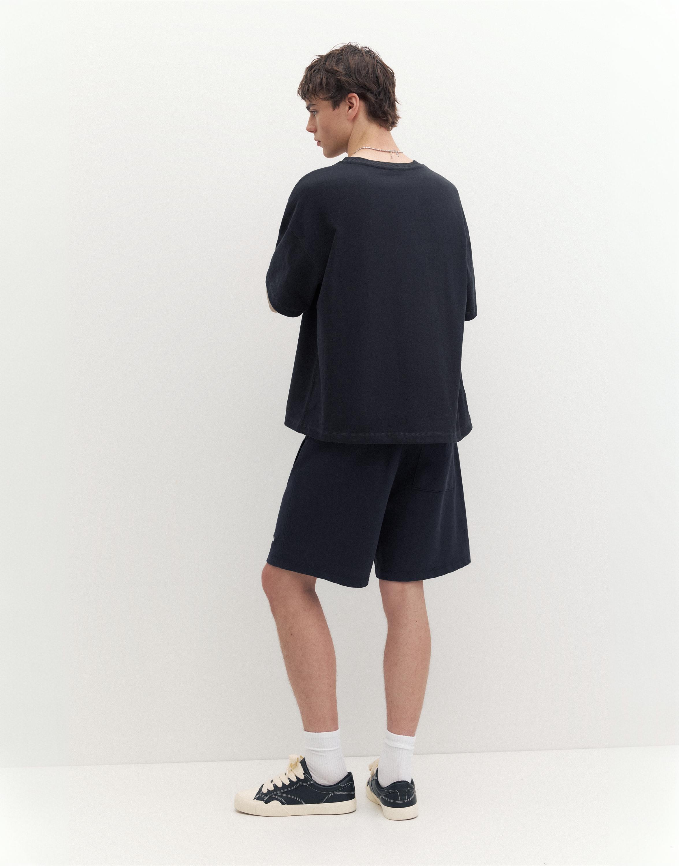 STWD jogger Bermuda shorts — Navy