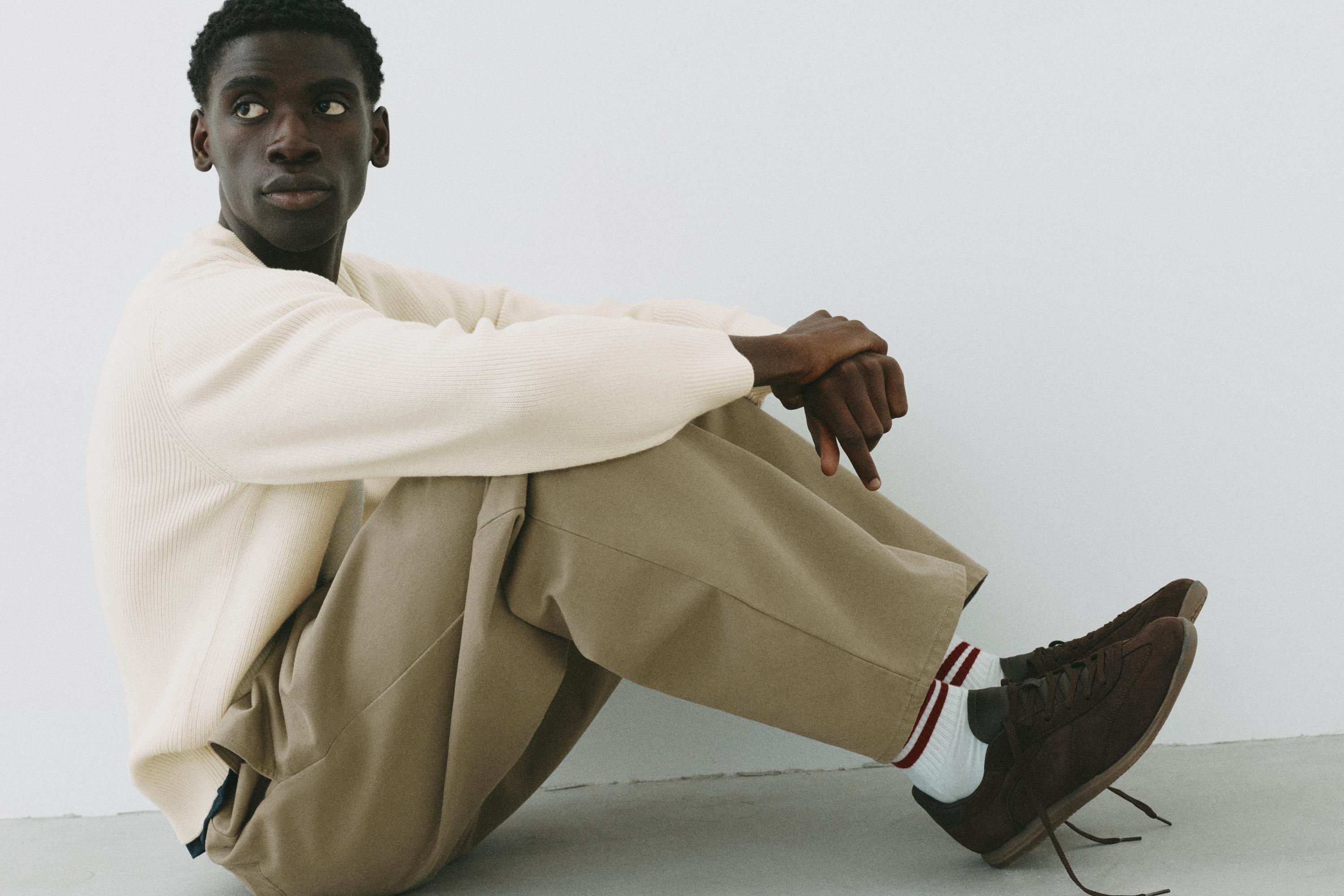 Slim trainers — Brown