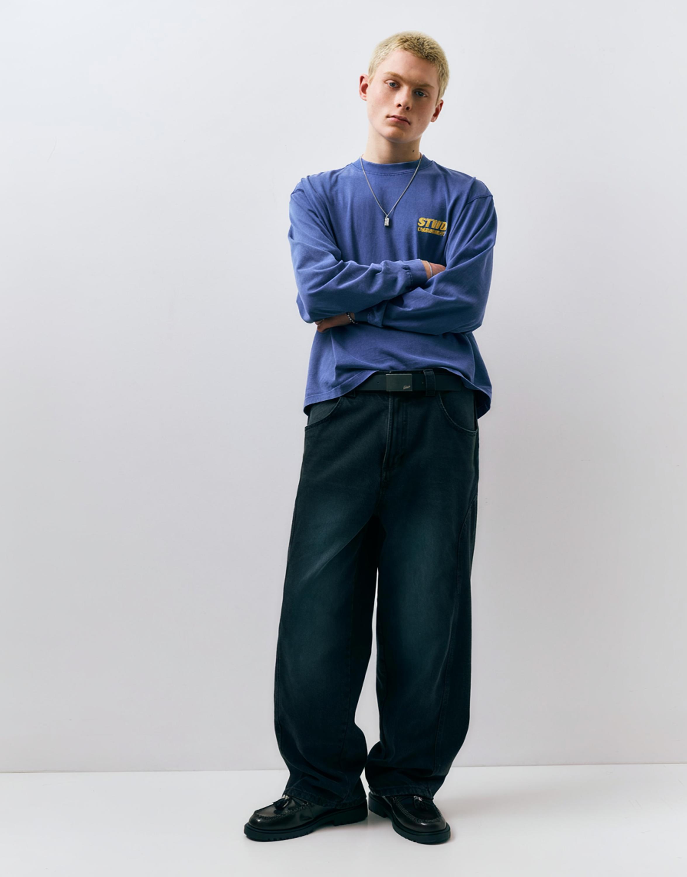 STWD uzun kollu t-shirt - Görsel 9