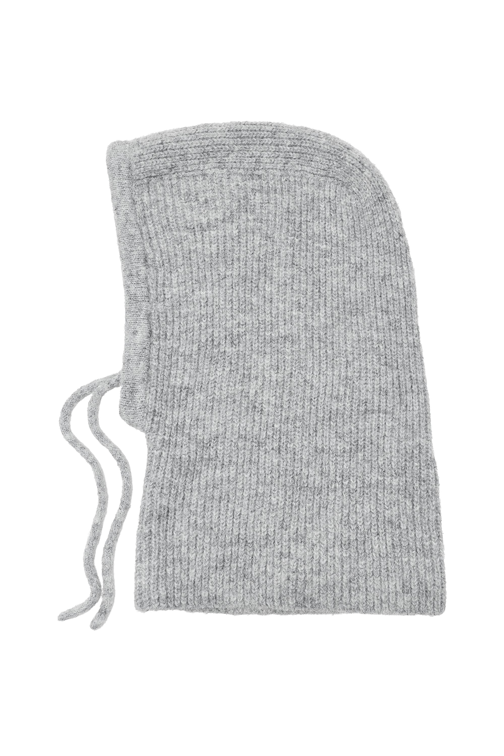 Pull&Bear Fitilli triko kar maskesi görsel 5