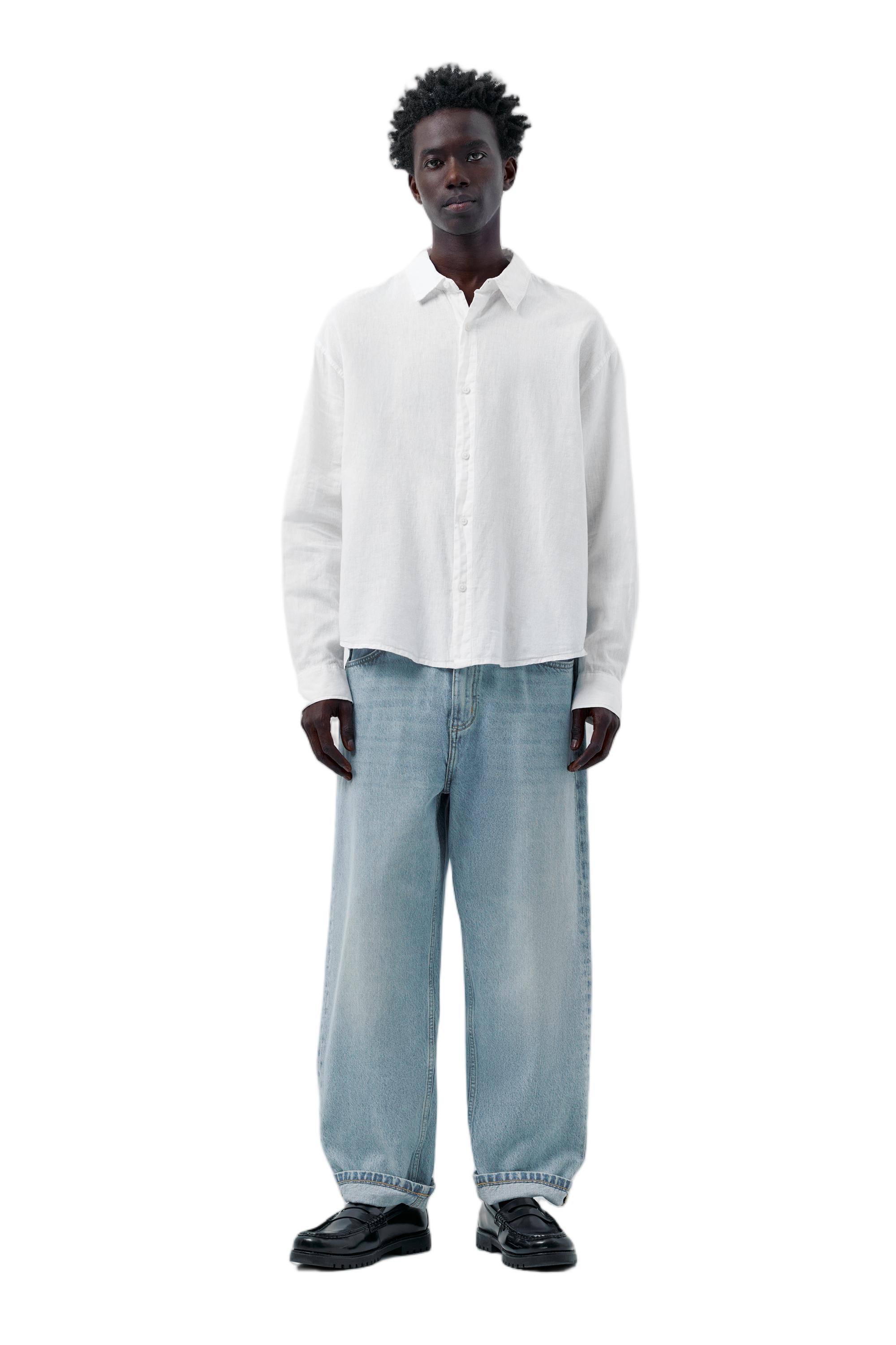 Ketenli gömlek - Görsel 49