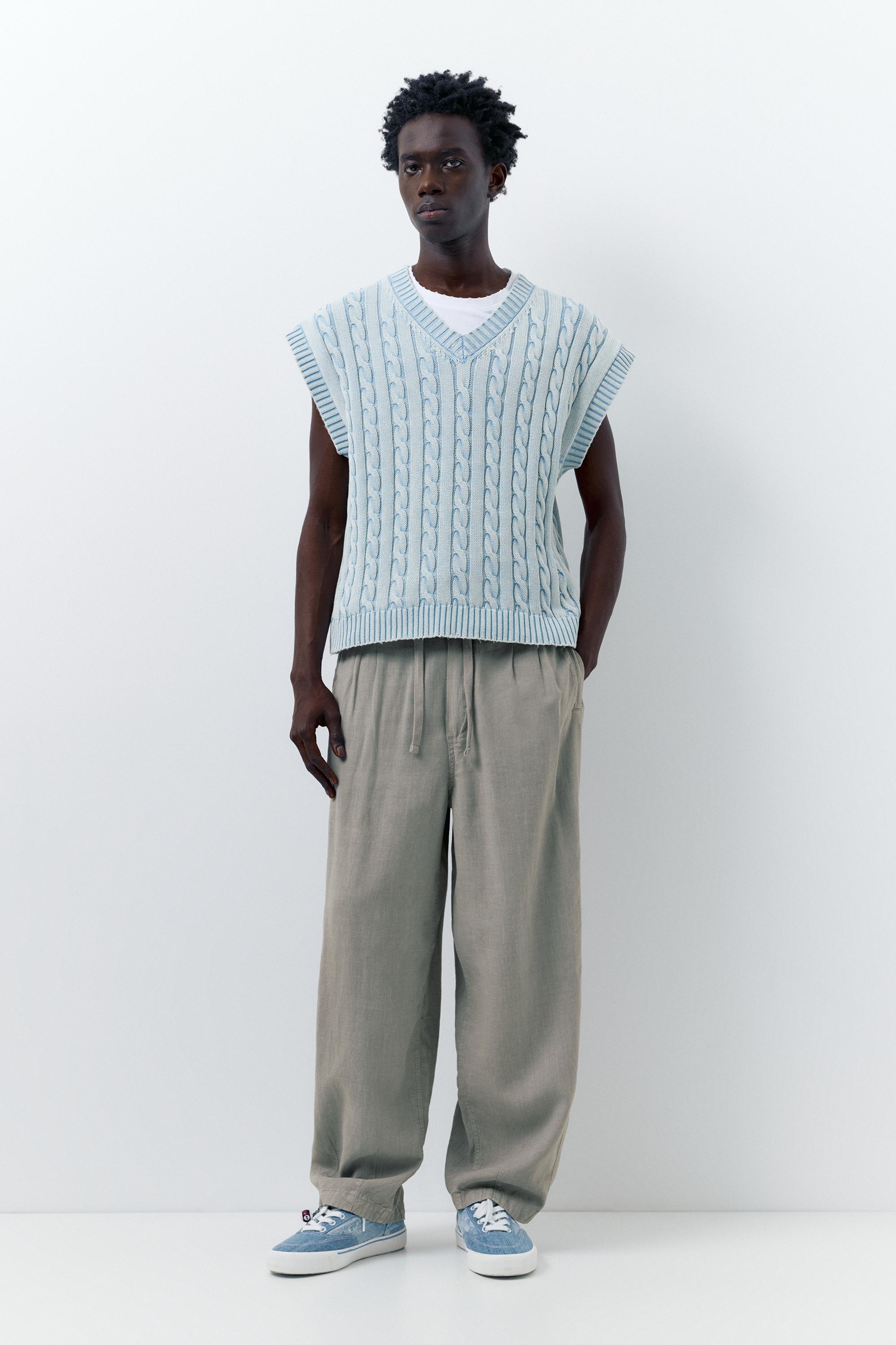 Ketenli jogger pantolon - Görsel 29