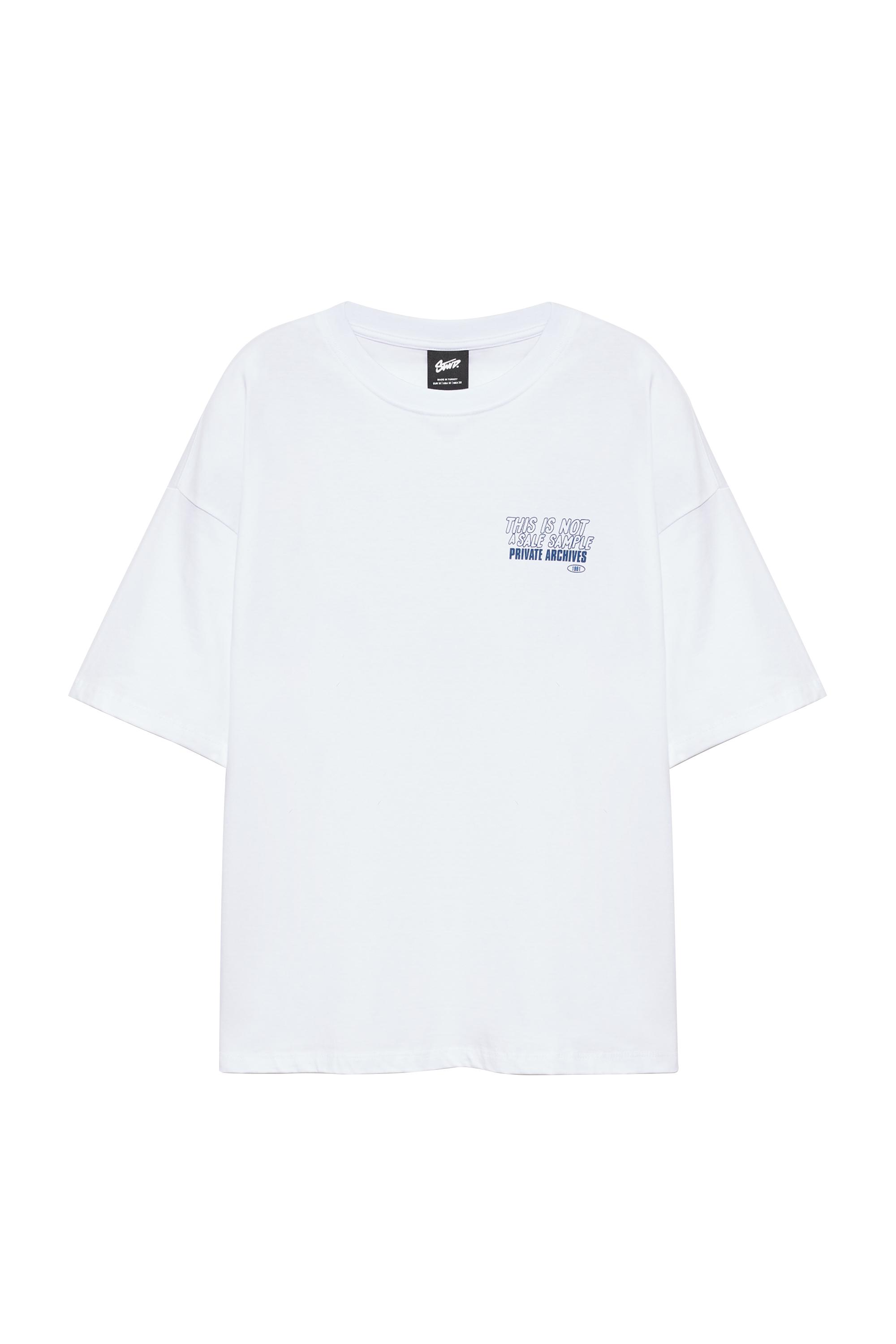Pull&Bear STWD Private Archives grafikli tişört görsel 2
