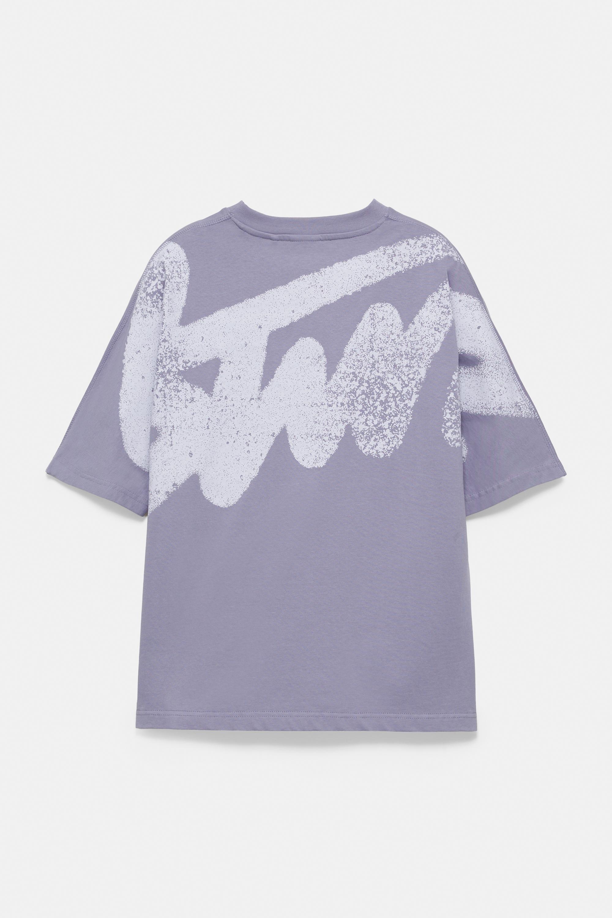 STWD graffiti logo T-shirt — Yale blue
