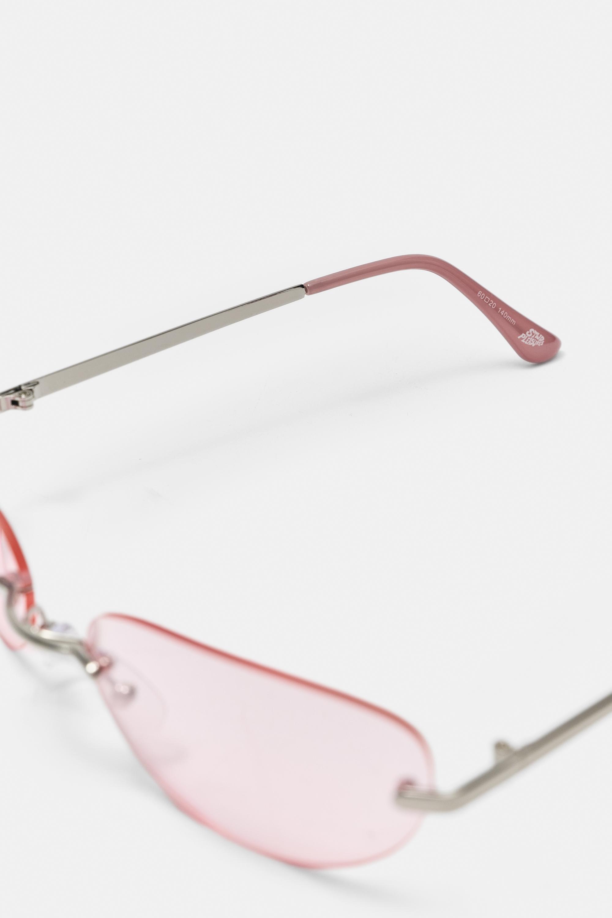 Pleasures x STWD sunglasses — Pink