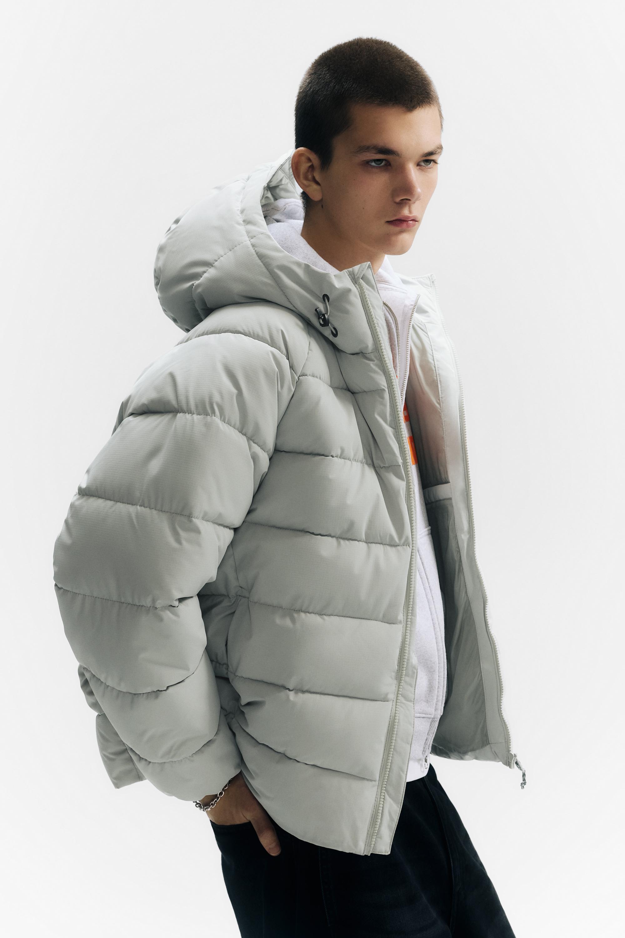 Kapüşonlu şişme STWD mont - Görsel 32