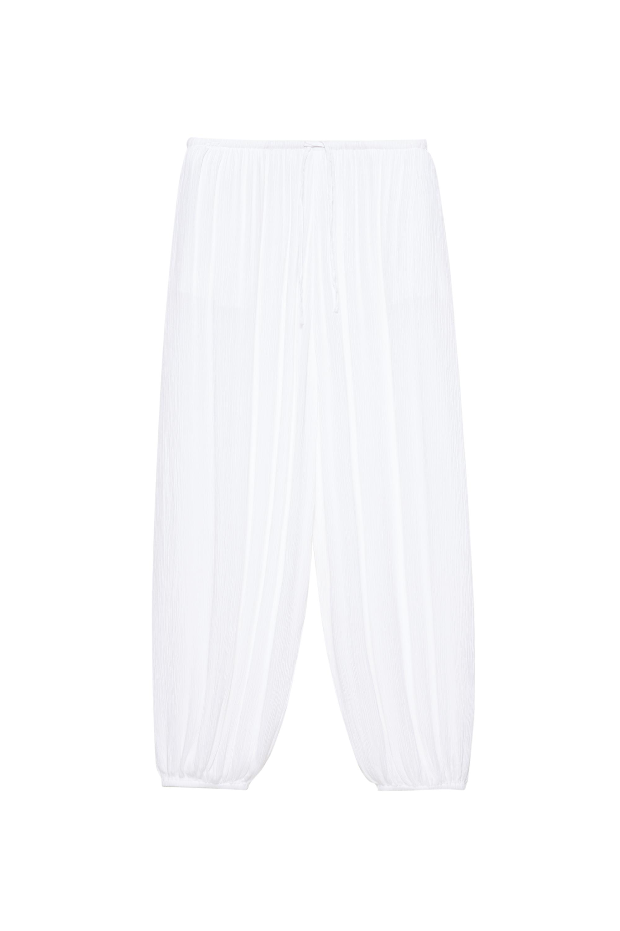 Bambula şalvar pantolon - Görsel 10