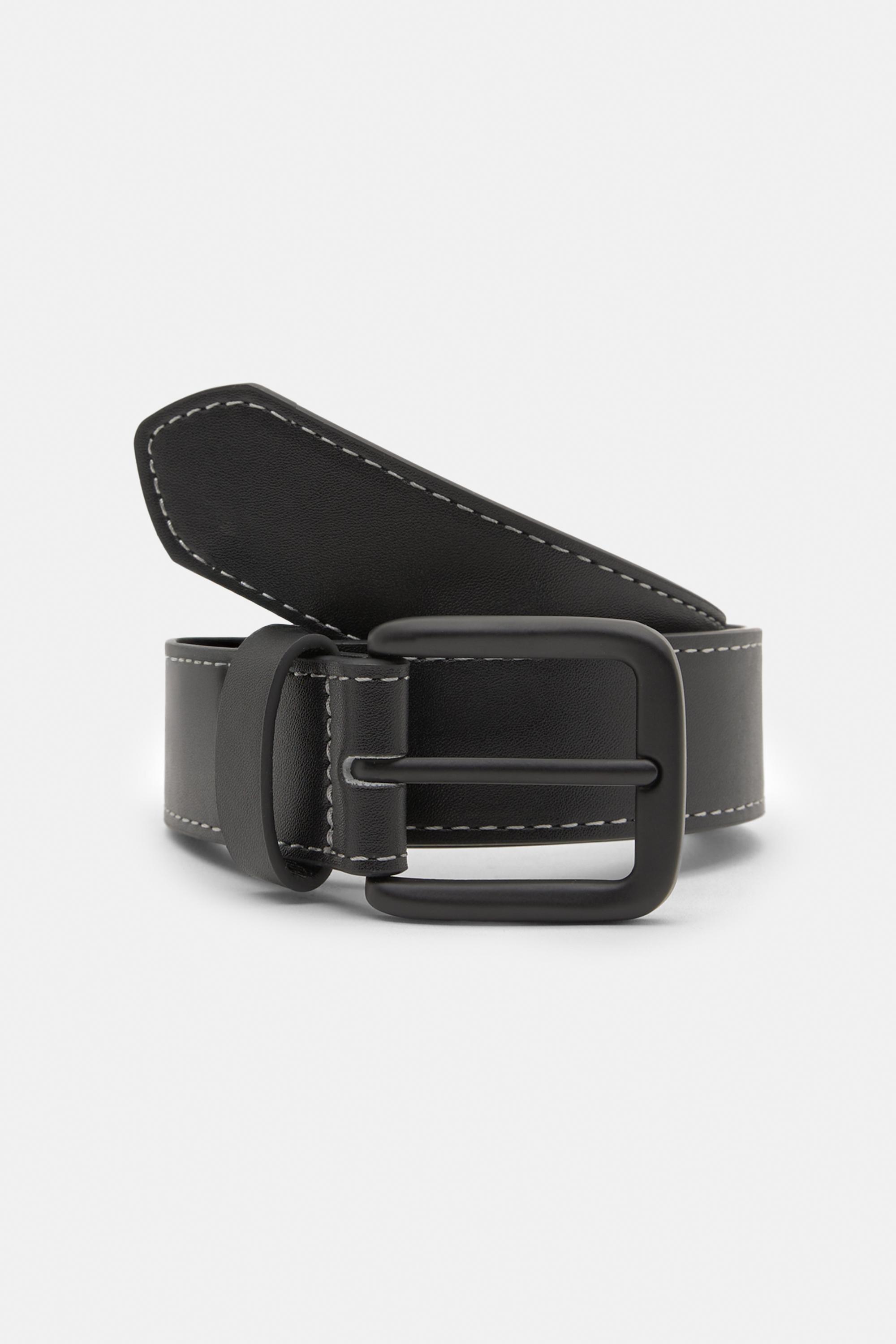 Kunstledergürtel Mit Nähten