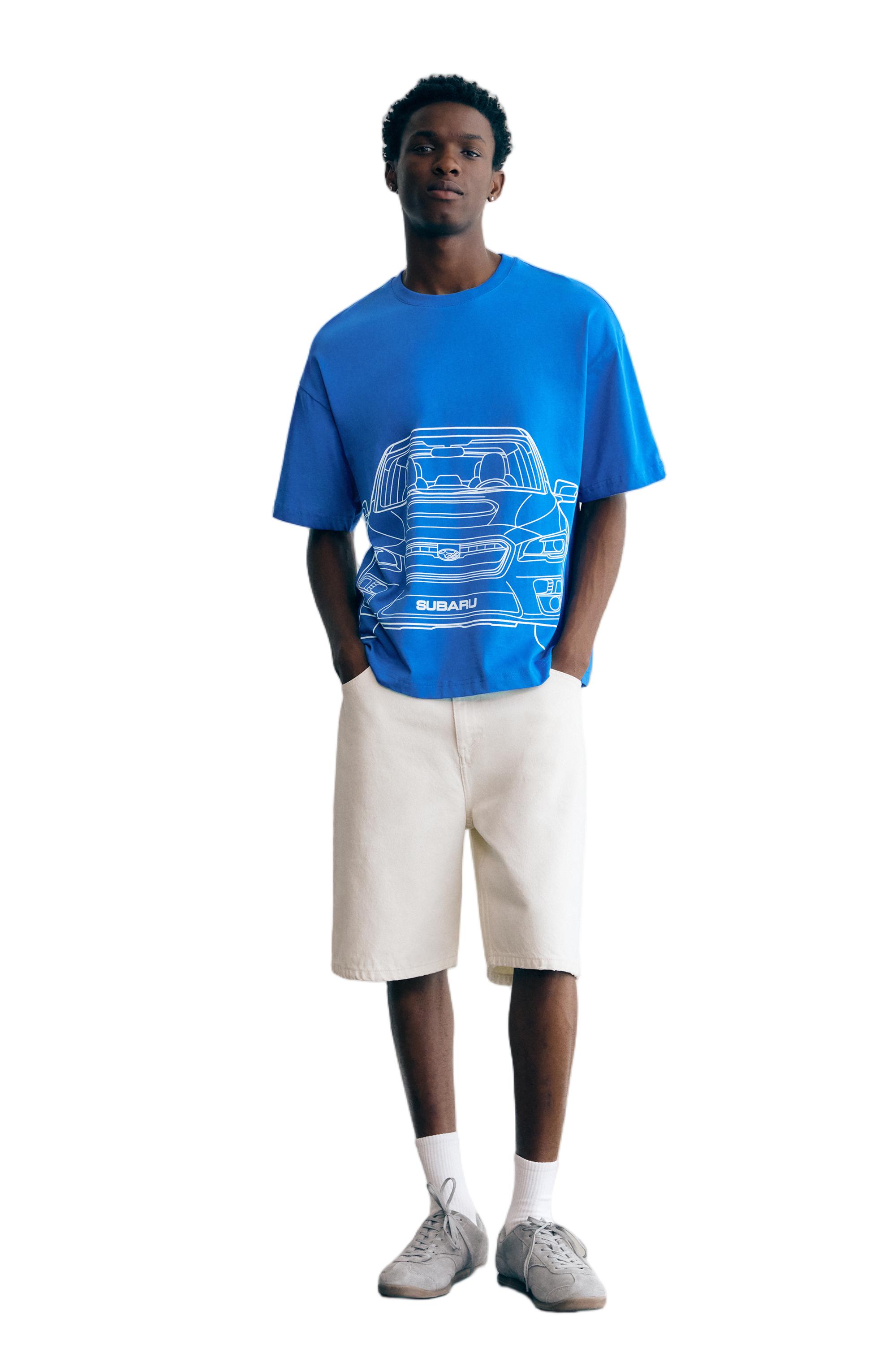 Mavi Subaru t-shirt - Görsel 10