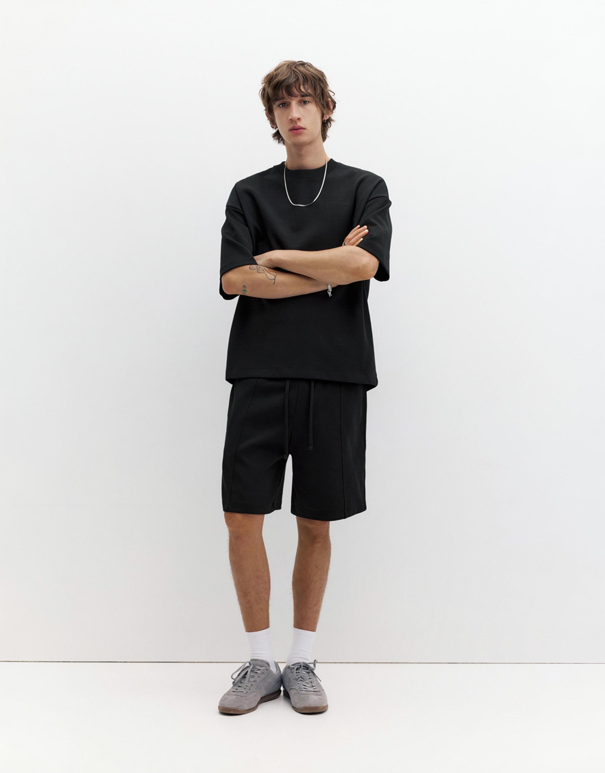 İnterlok jogger bermuda - Görsel 14