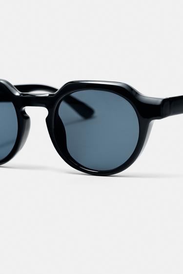Tortoiseshell effect sunglasses — Black 3