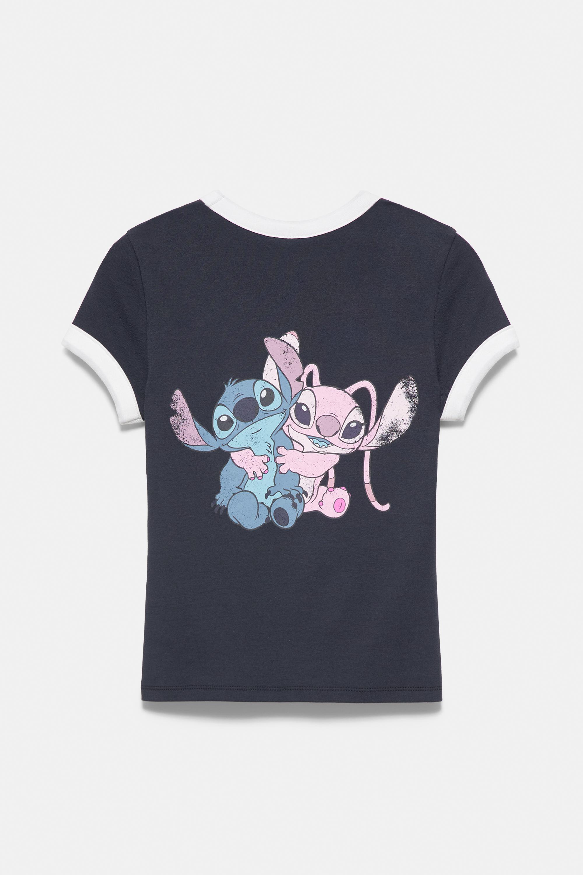 Lilo & Stitch slim fit T-shirt — Navy