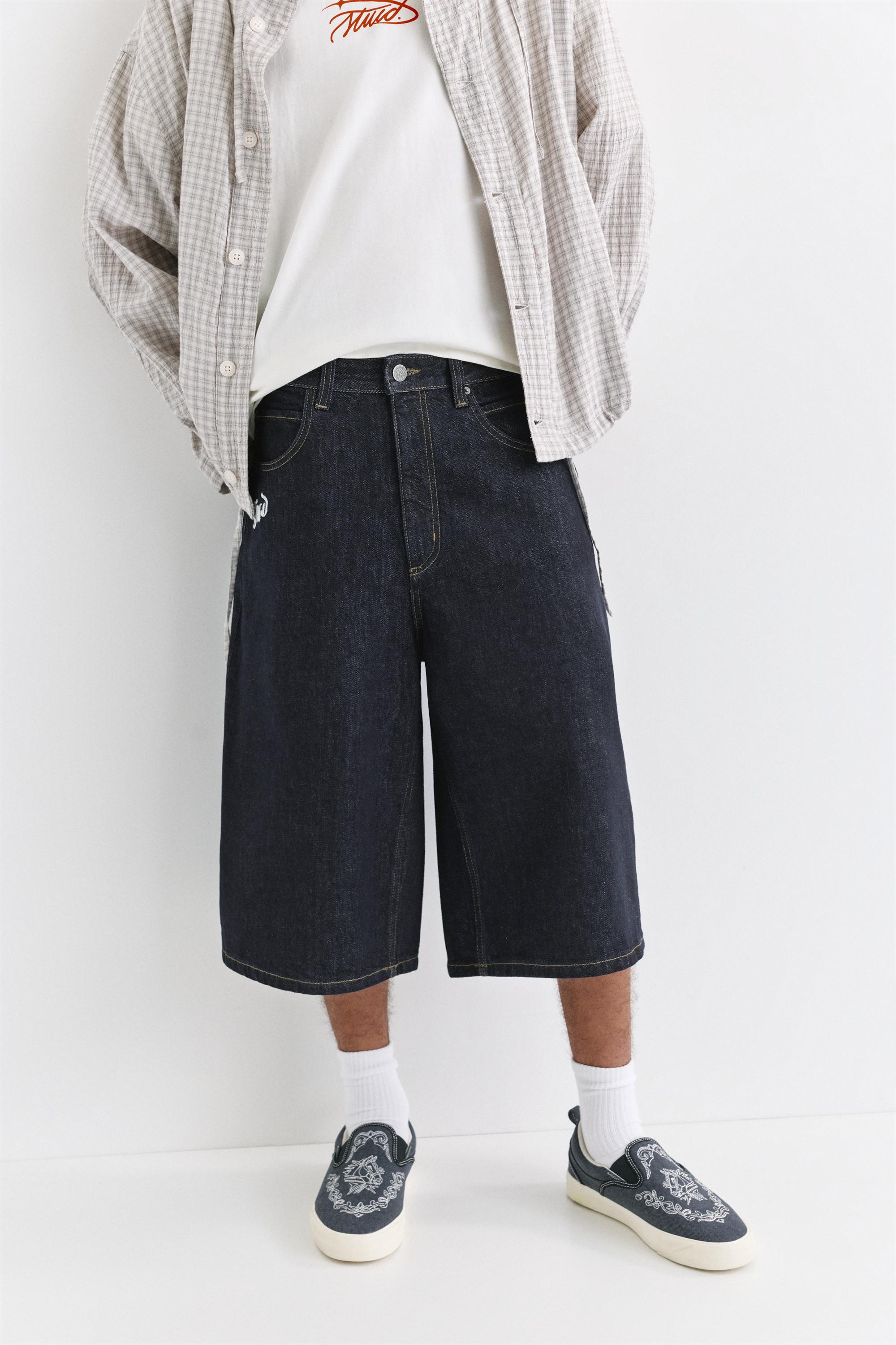 Super baggy jorts — Navy