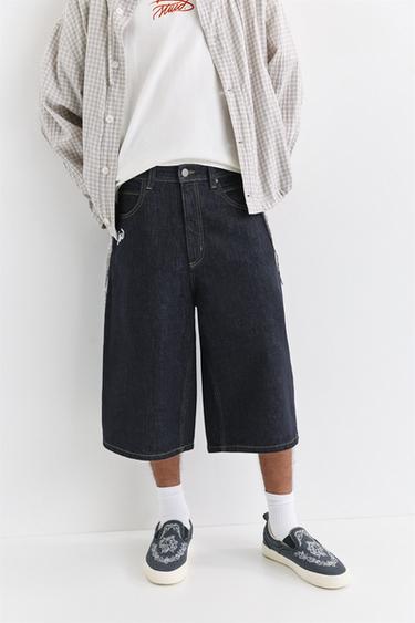 Super baggy jorts — Navy 4