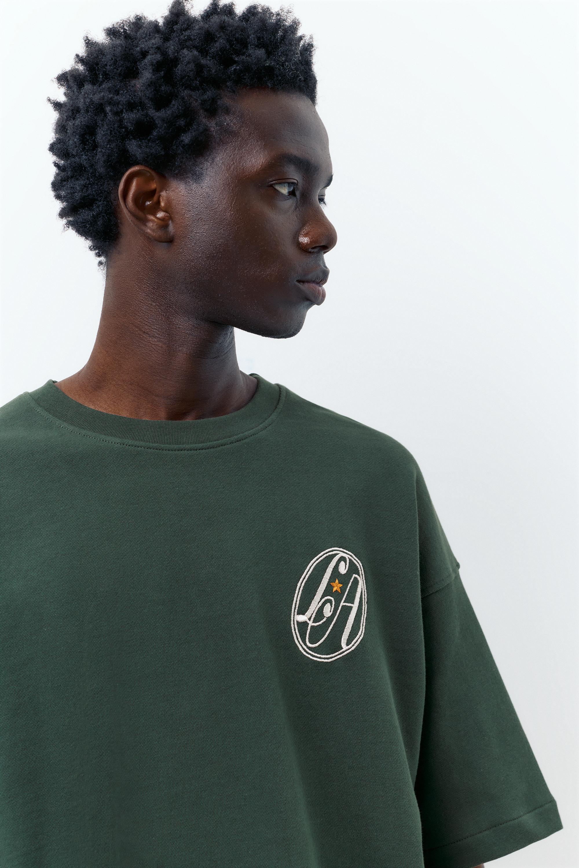 Los Angeles işlemeli t-shirt - Görsel 6