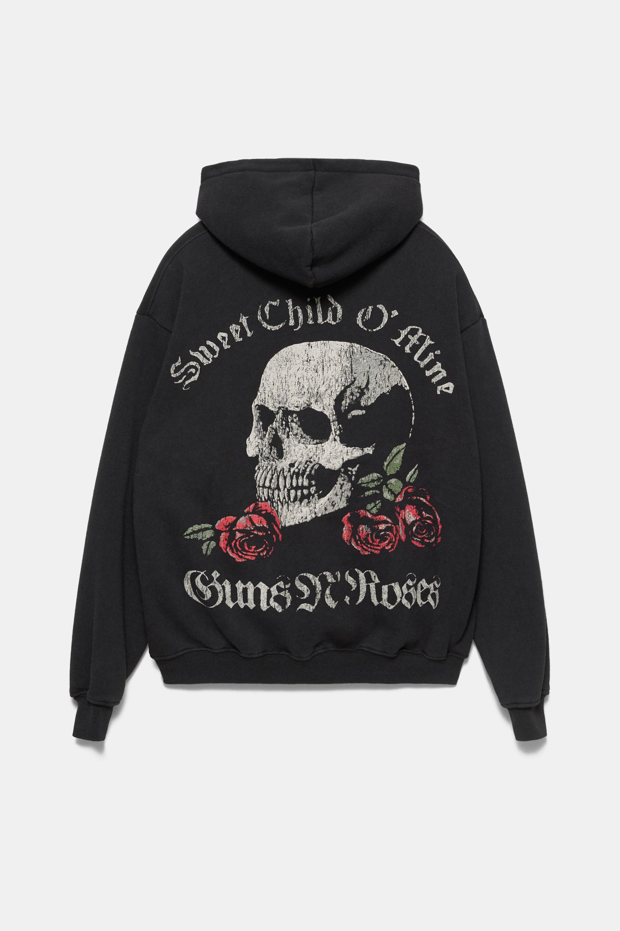 Guns N' Roses kapüşonlu sweatshirt