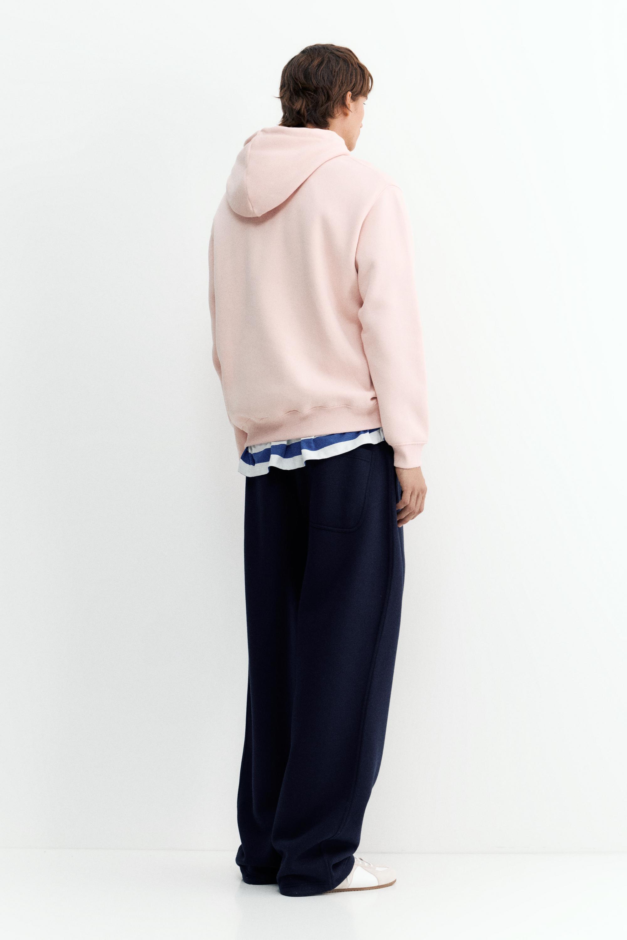 Basic hoodie — Pink
