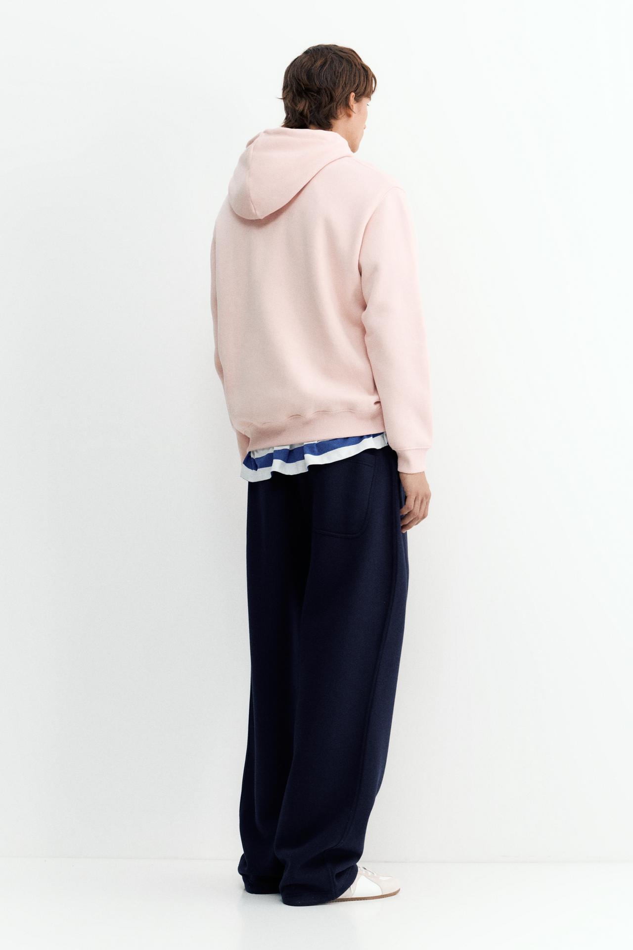 Basic hoodie — Pink