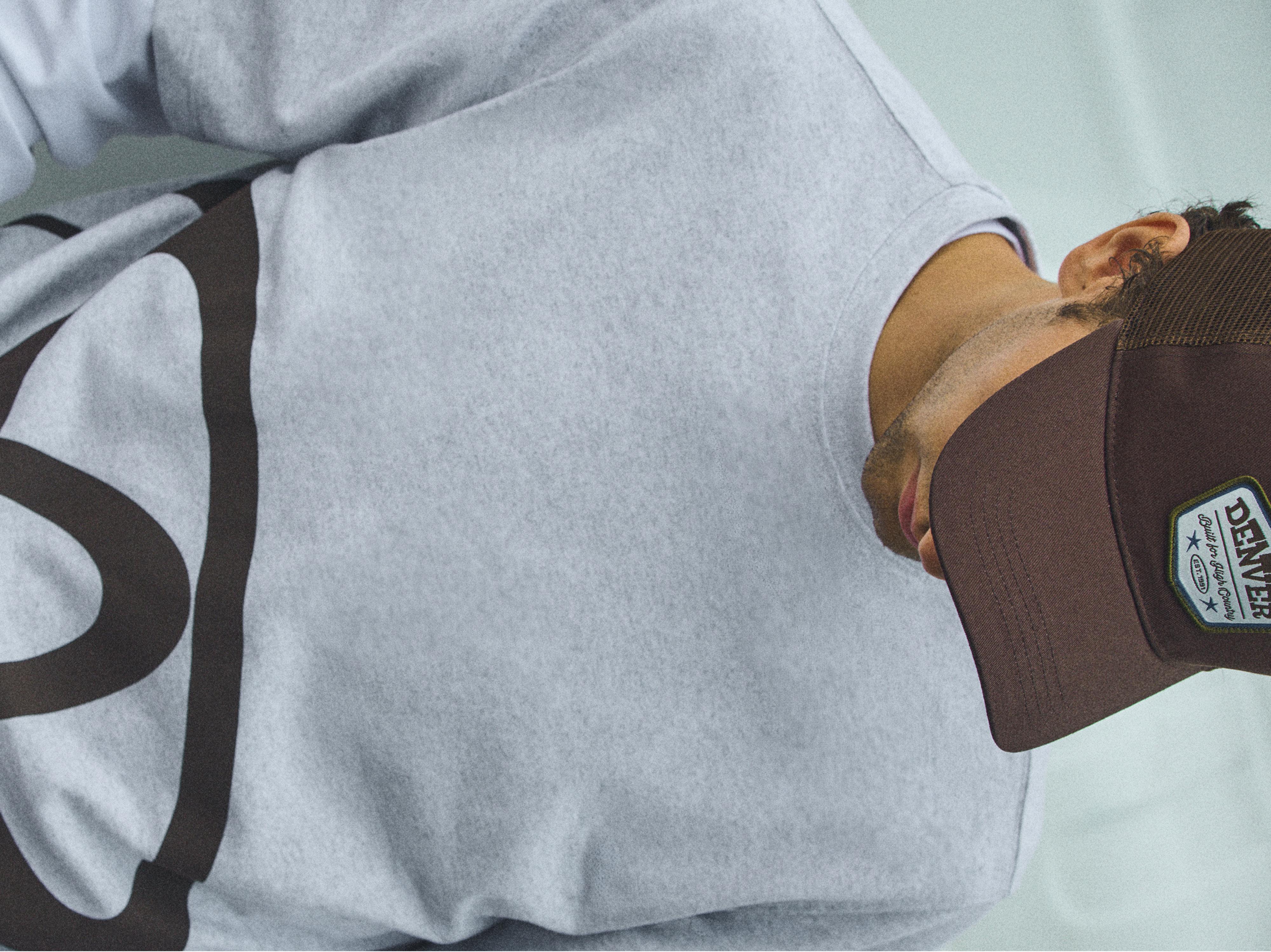 Denver trucker cap — Brown
