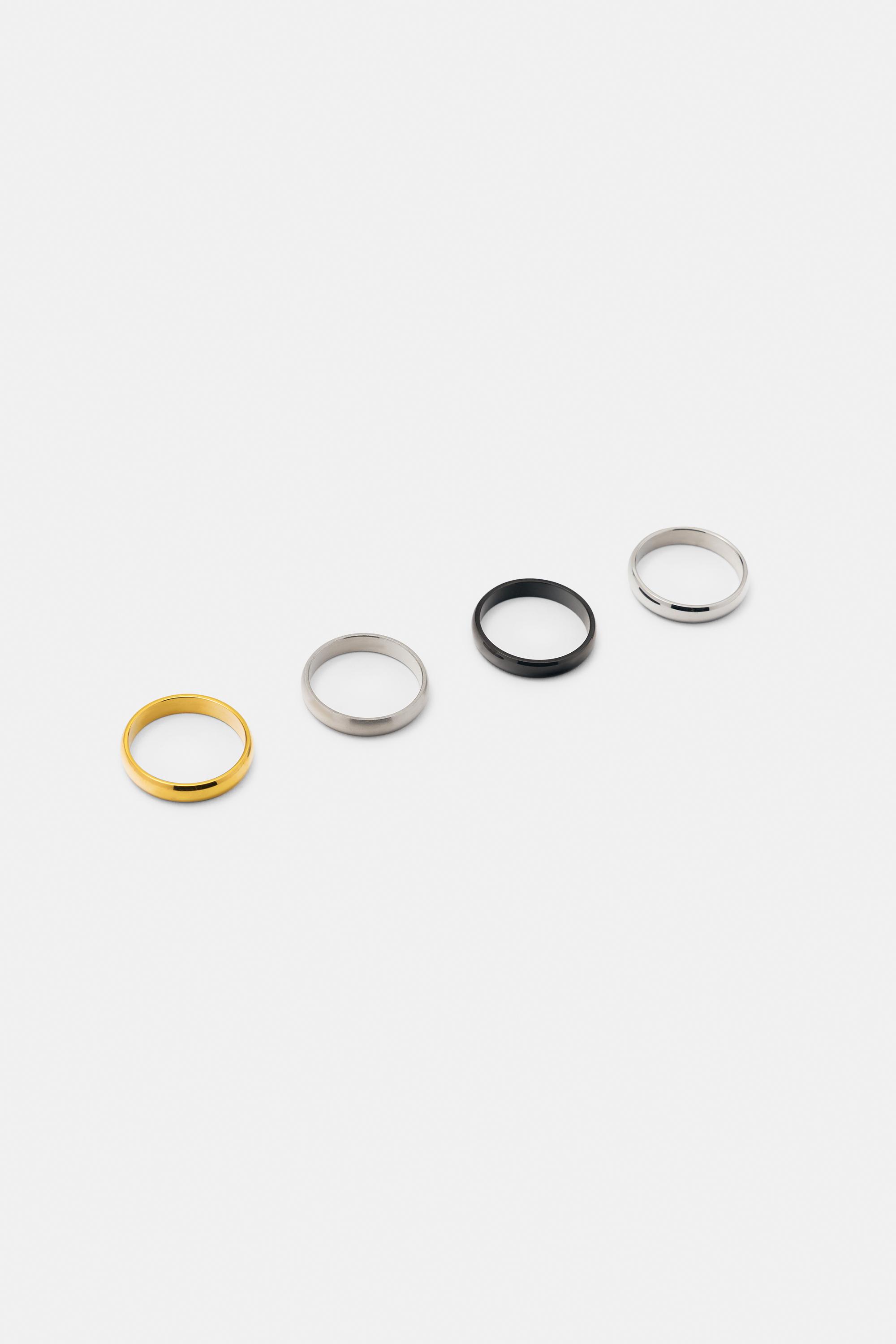 Set 4 Anelli Basici
