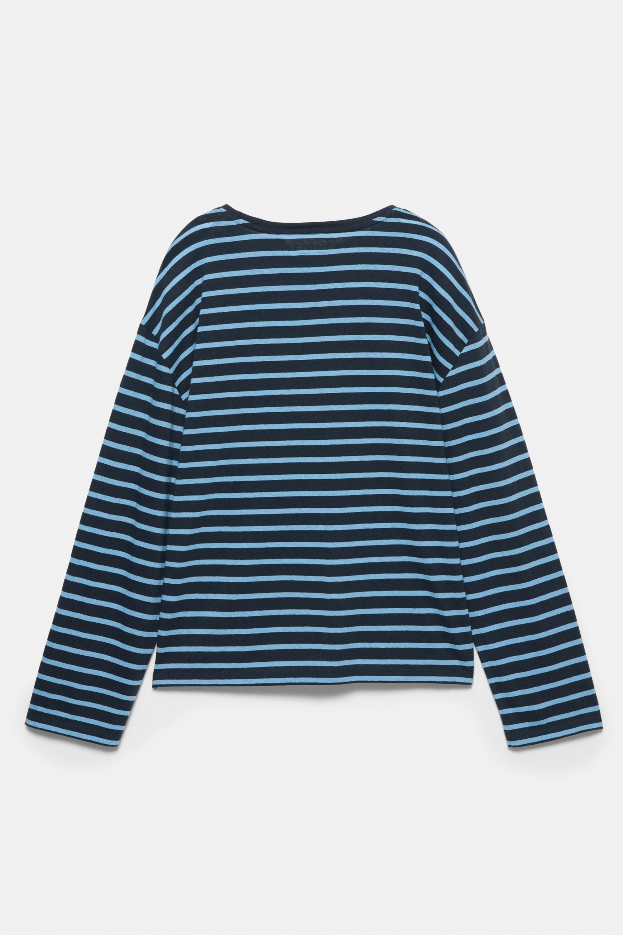 Çizgili uzun kollu t-shirt - Görsel 21