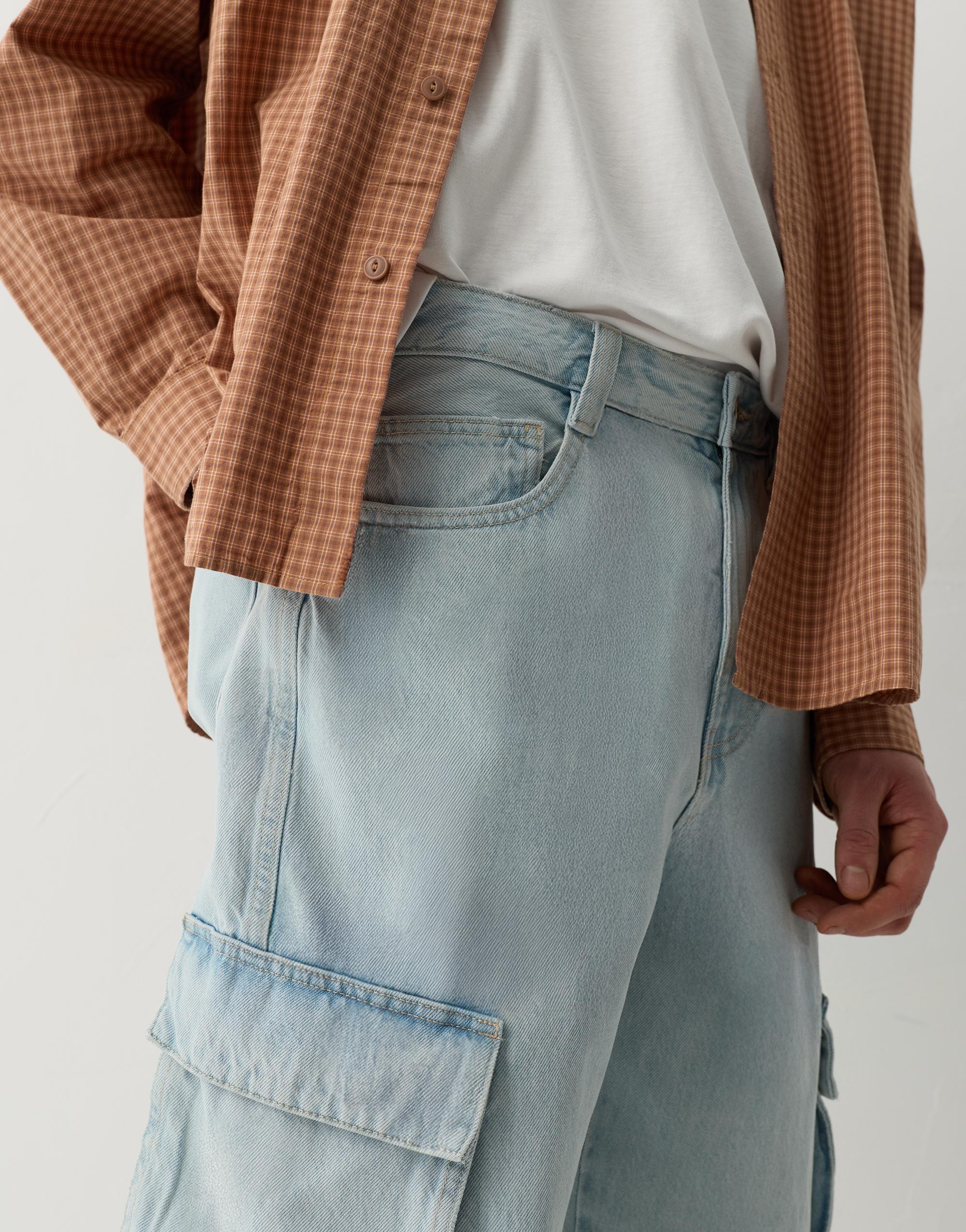 Kargo baggy jean - Görsel 25