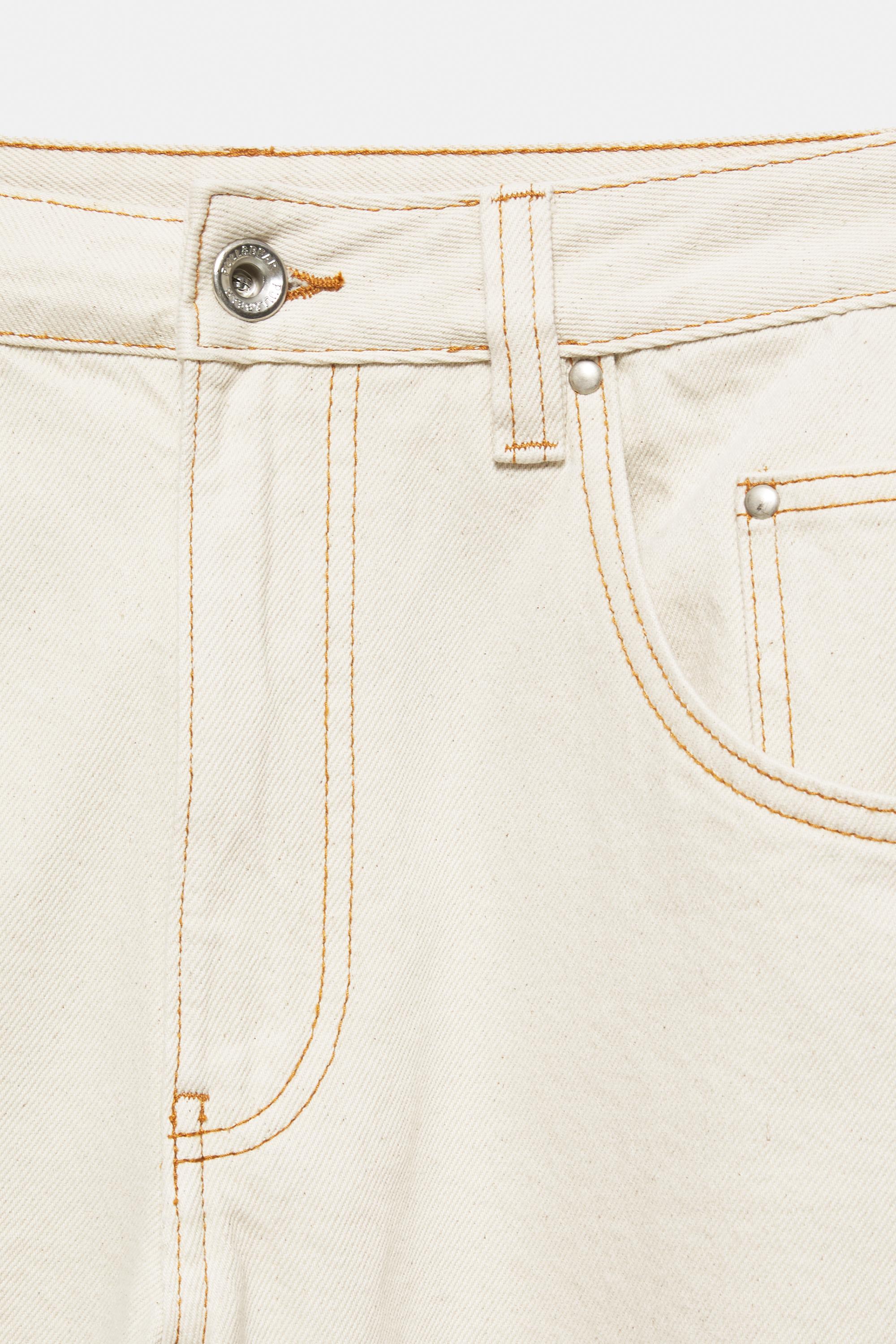 Worker trousers — Ecru