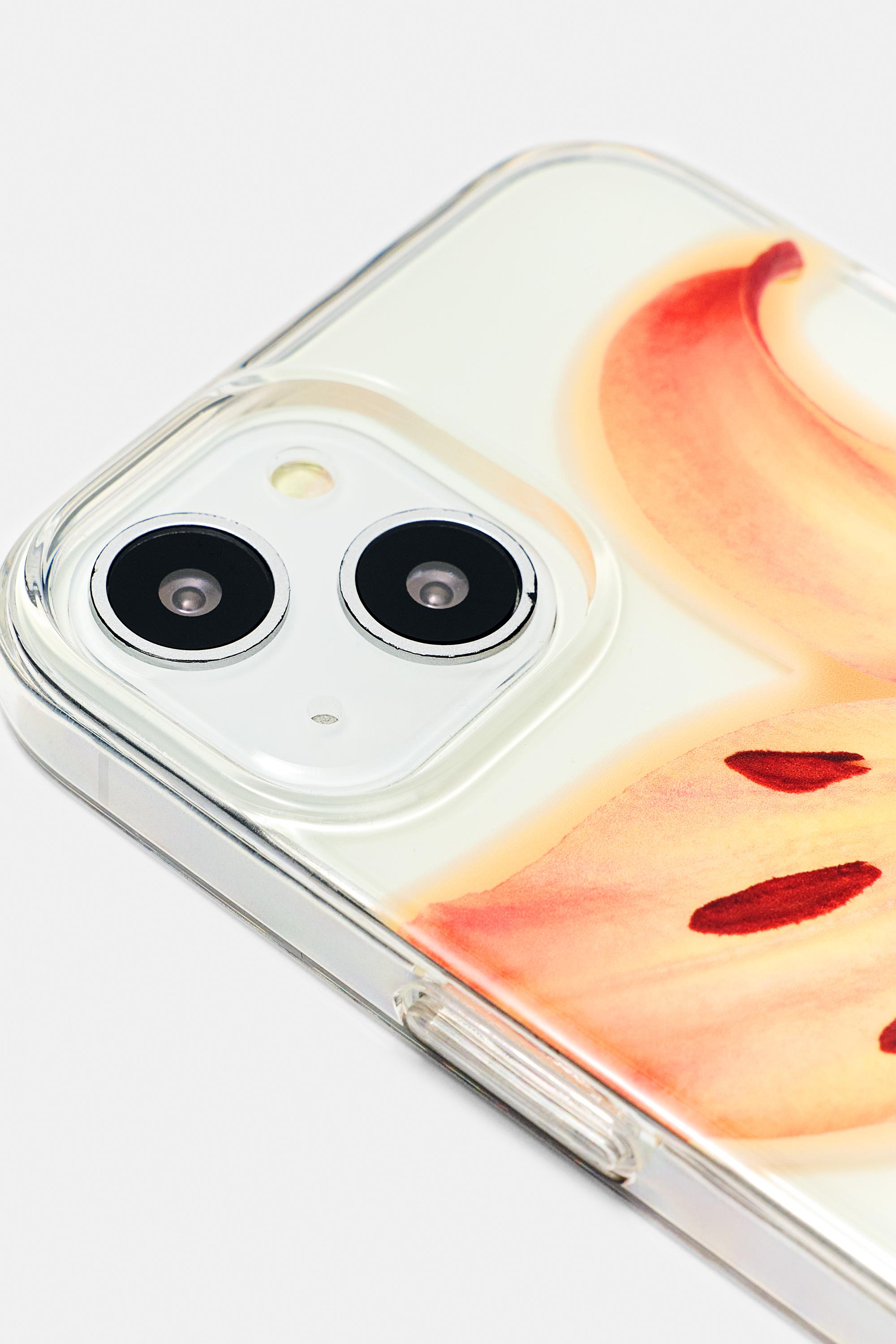 Flower iPhone case — Yellow