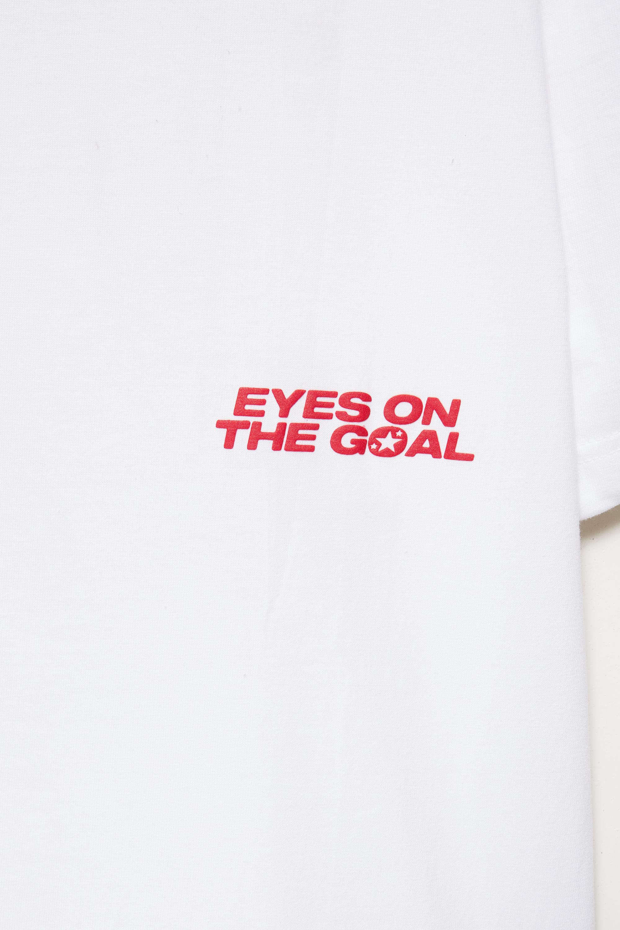 STWD red star T-shirt — White