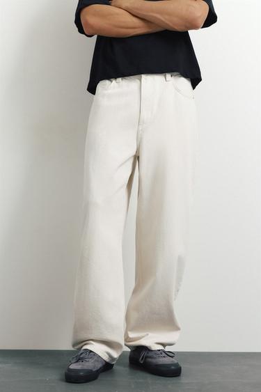 Baggy balloon jeans — White 4
