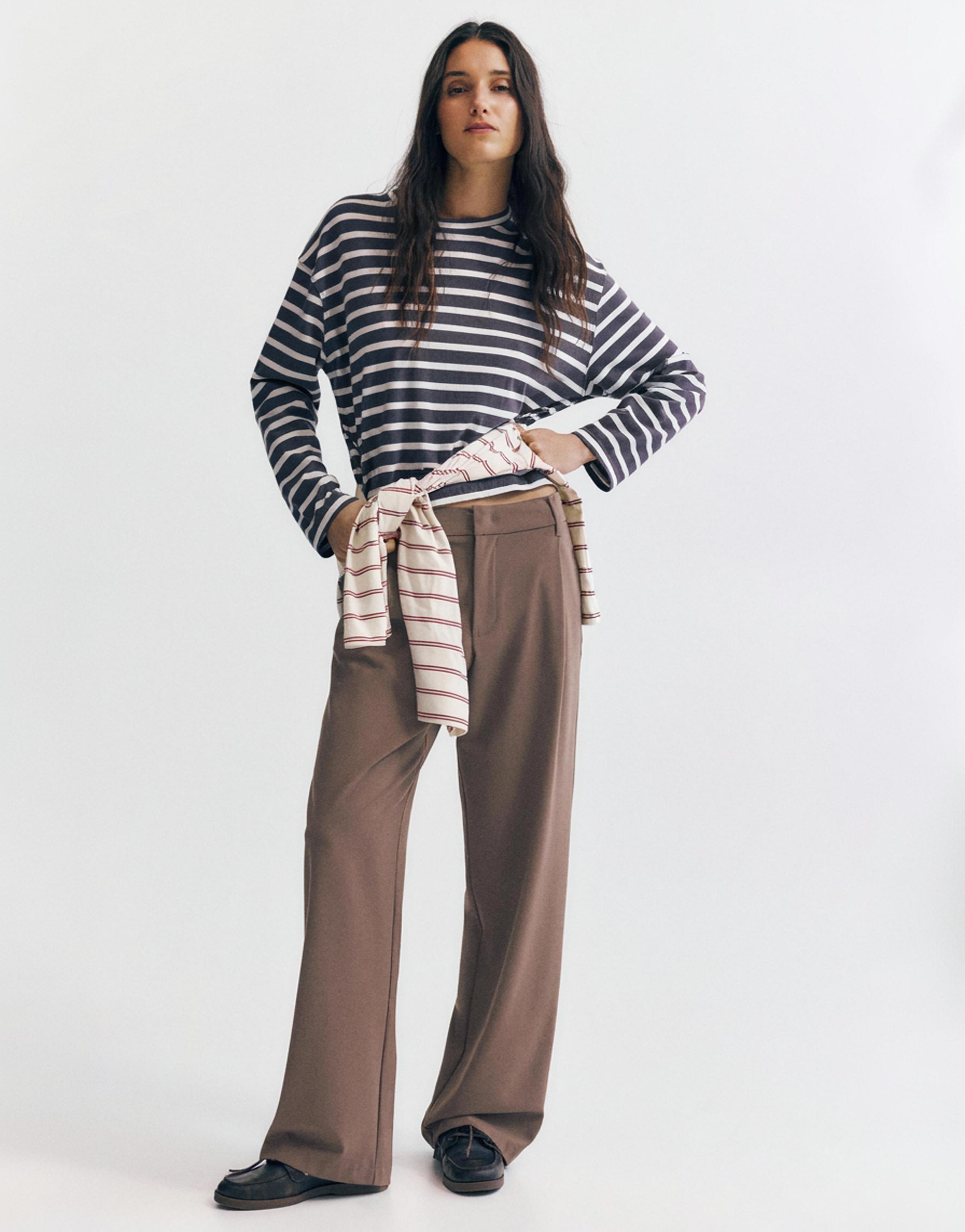 Pensli kumaş pantolon - Görsel 98