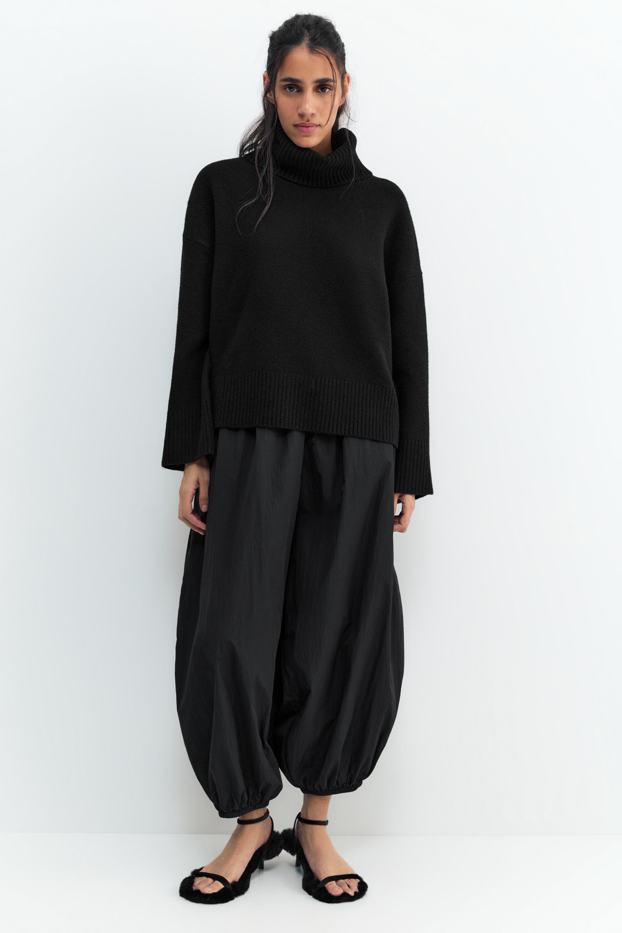 Yumuşak dik yaka kazak - Görsel 41